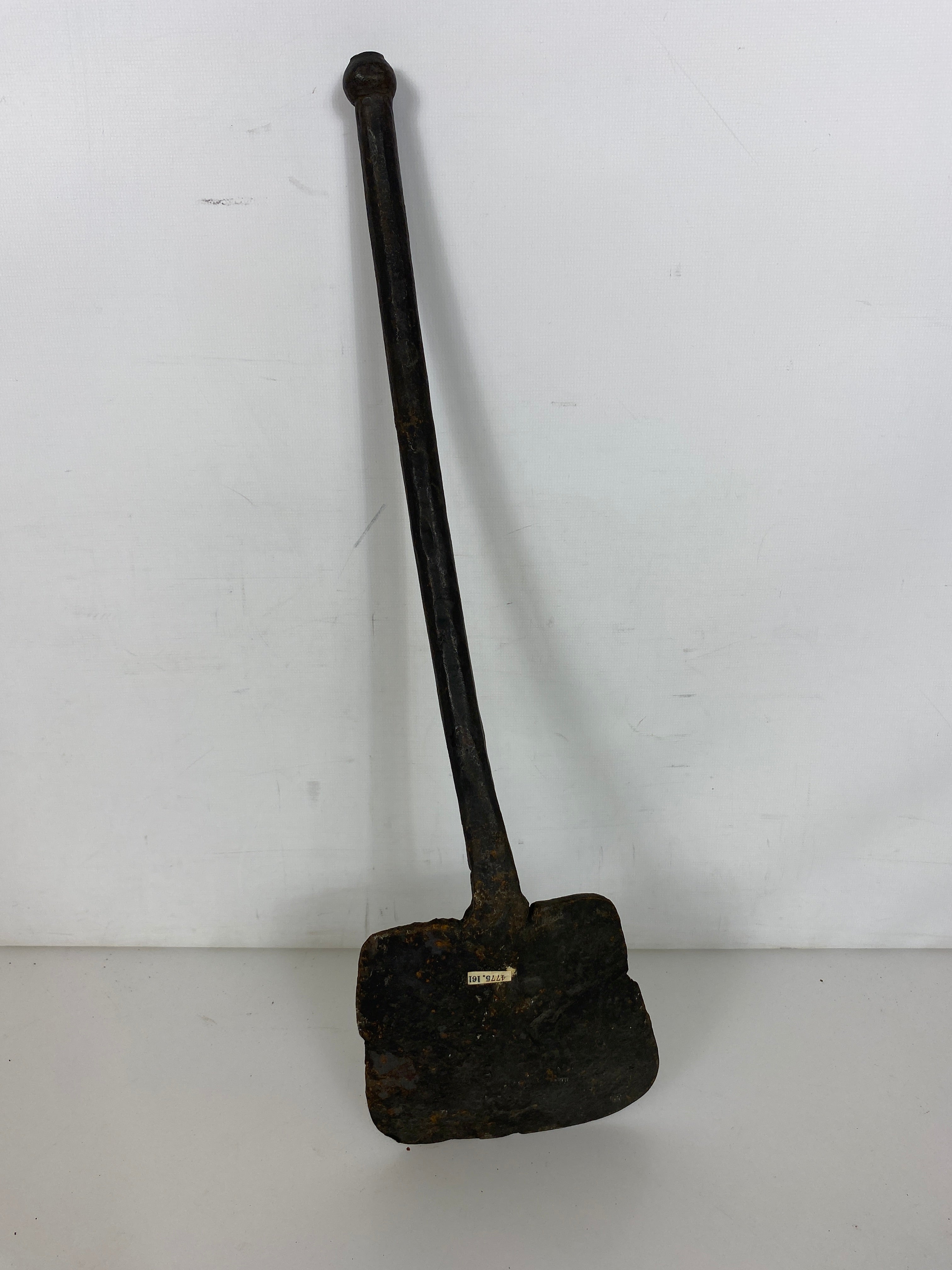 Antique Iron Blacksmith's Shovel #2