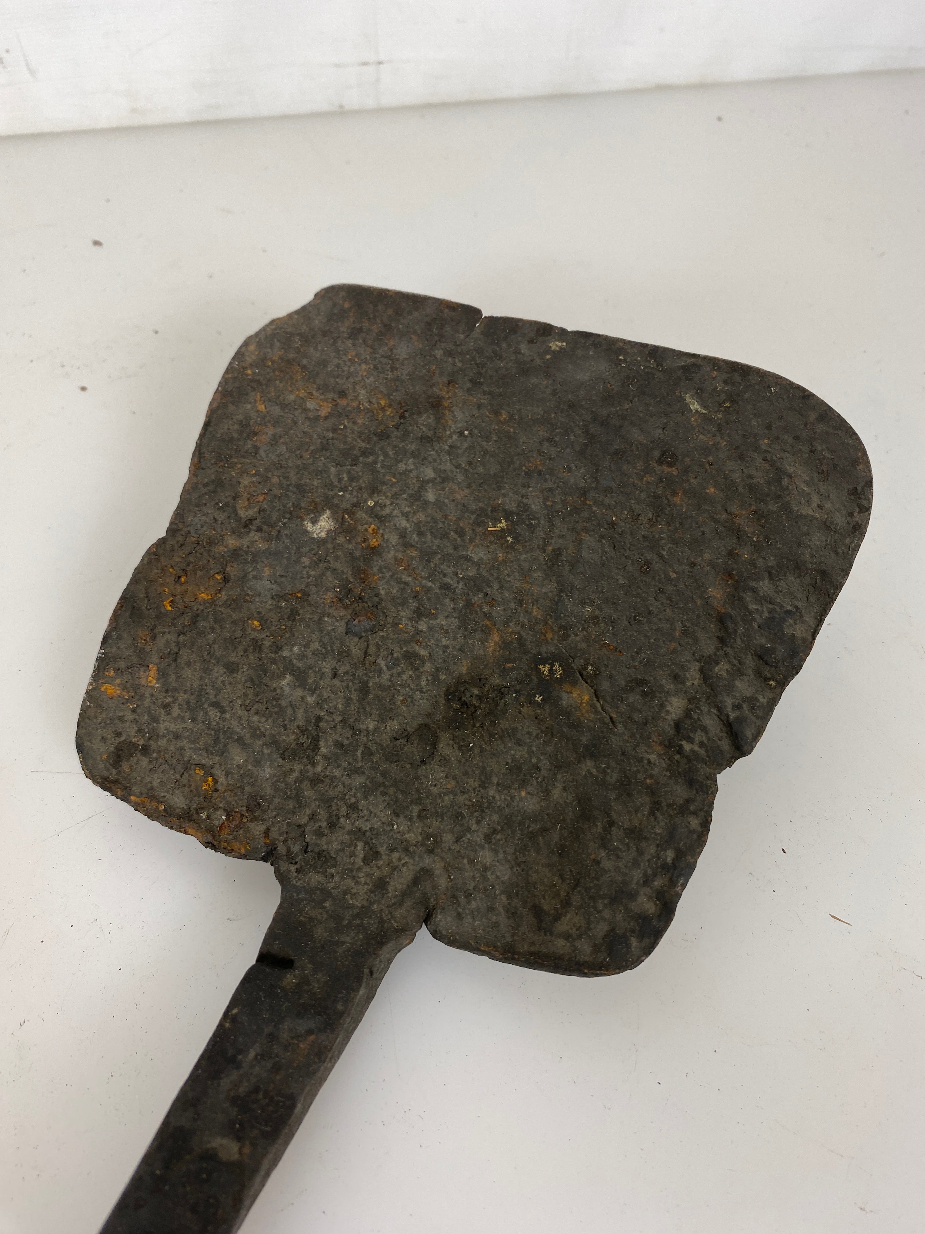 Antique Iron Blacksmith's Shovel #2