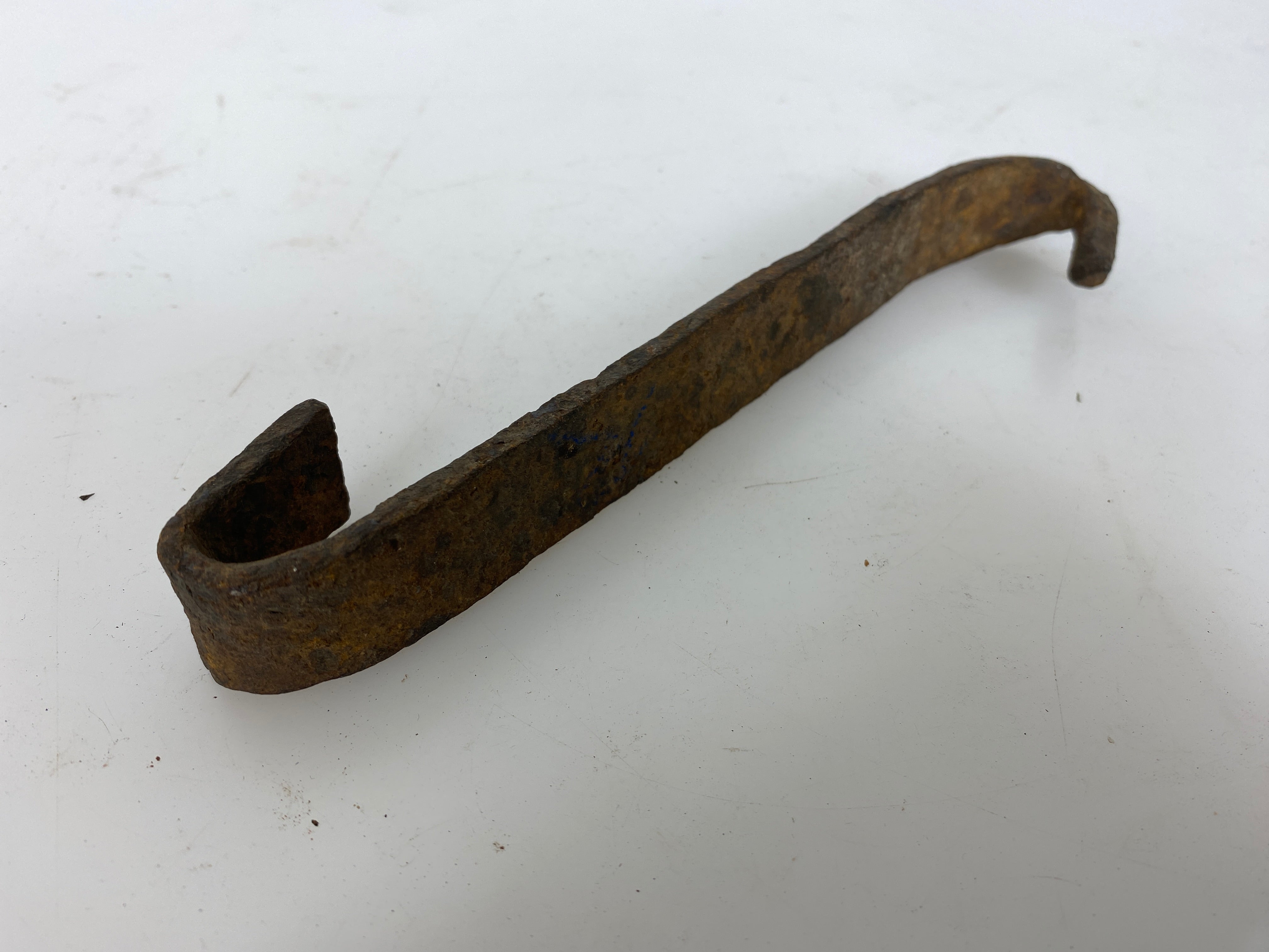 Antique Iron Fireplace Hook