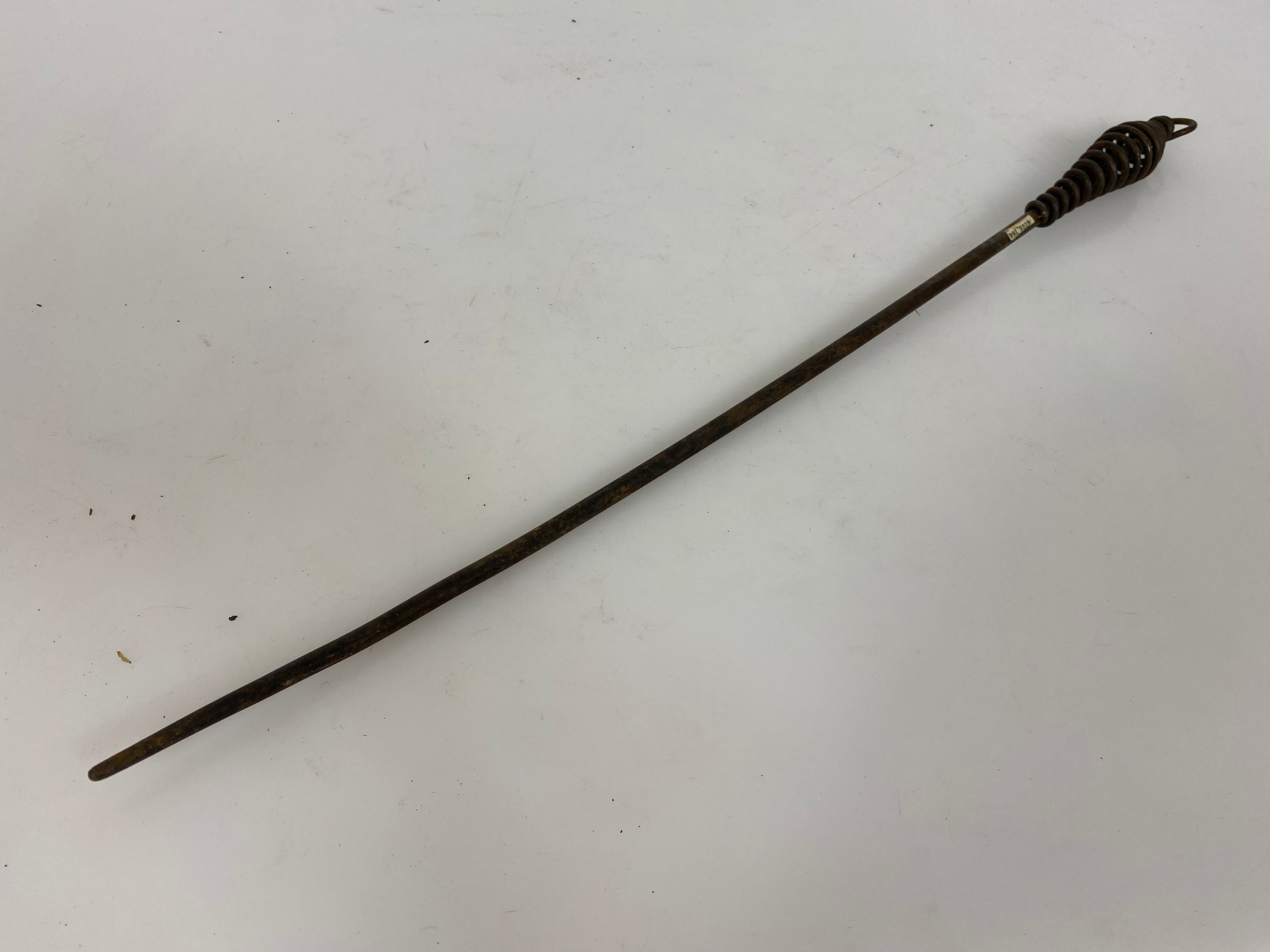 Antique Iron Fireplace Poker #5