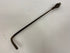 Antique Iron Fireplace Poker #7