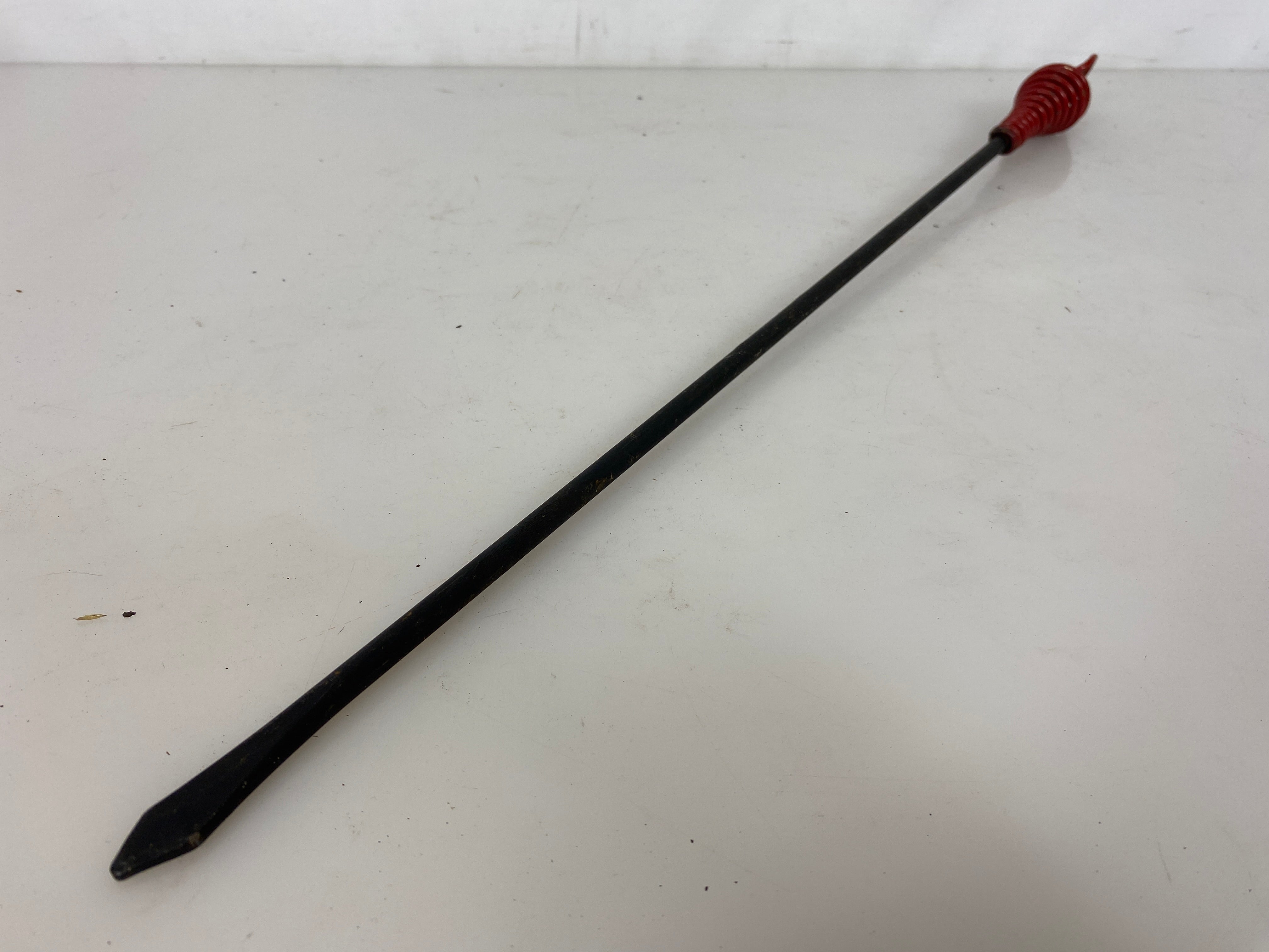 Antique Iron Fireplace Poker #8