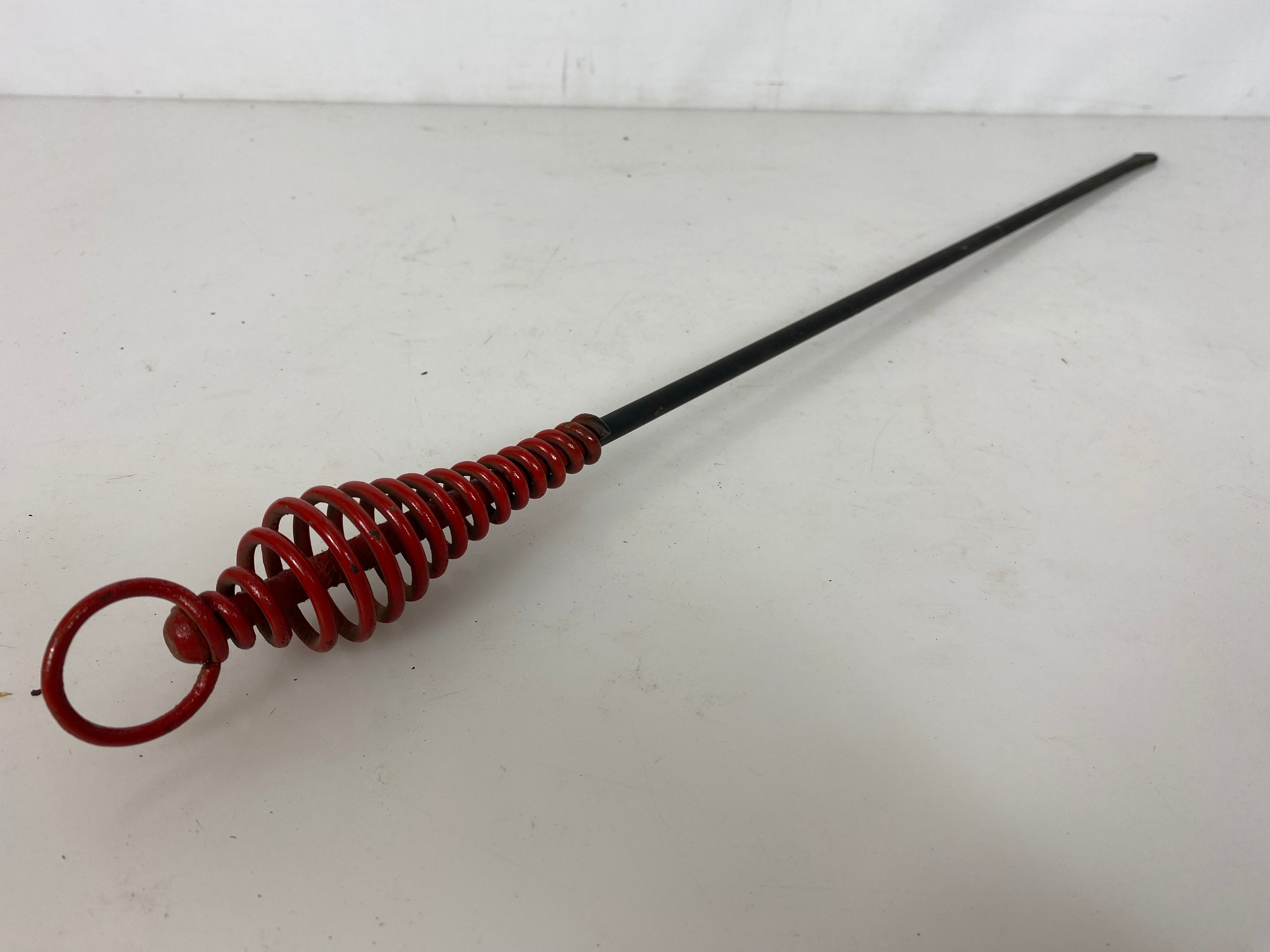 Antique Iron Fireplace Poker #8