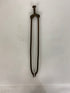 Antique Iron Fireplace Tongs #1