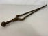 Antique Iron Fireplace Tongs #2