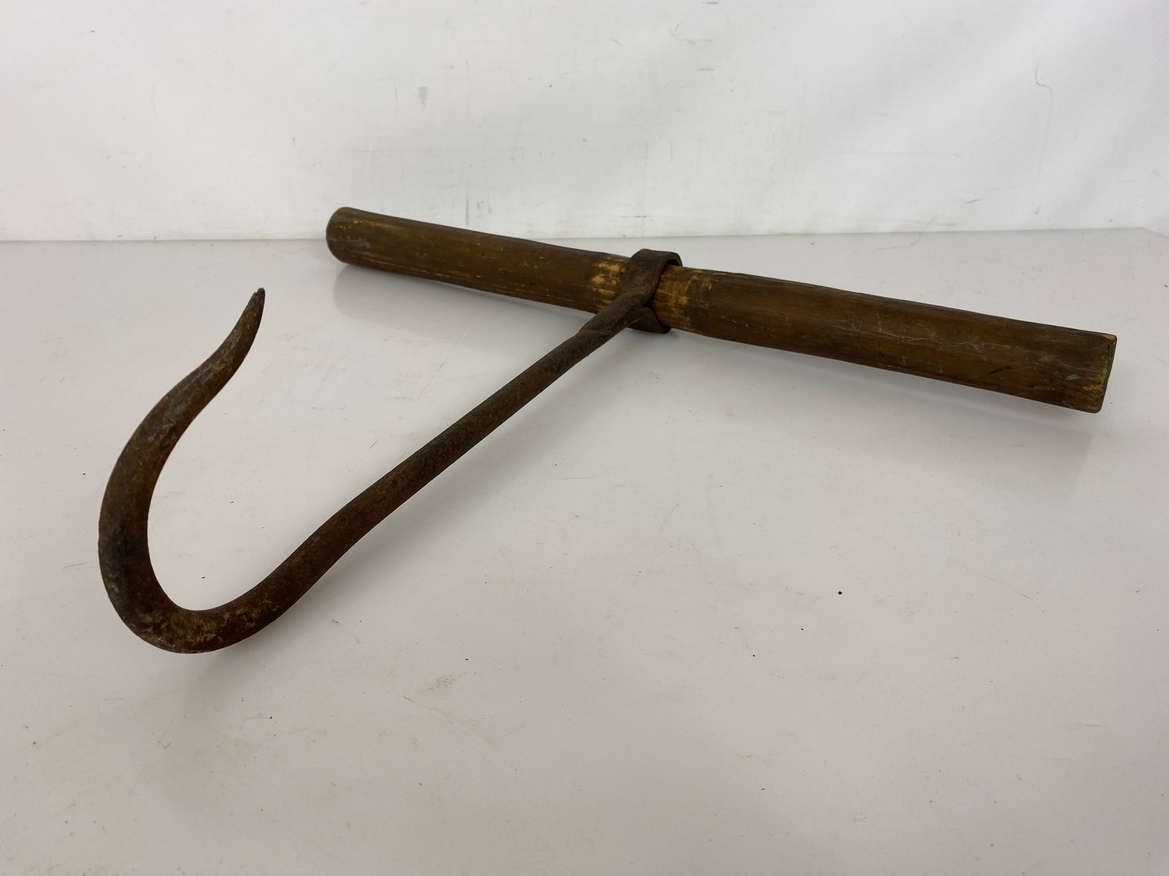 Antique Iron Hay Bale Hook