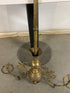 Antique Kurtz Farmhouse Brass Gas Light Fixture
