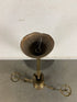 Antique Kurtz Farmhouse Brass Gas Light Fixture