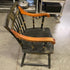 Antique Nichols & Stone Co Harvard Wooden Graduation Chair