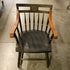 Antique Nichols & Stone Co Harvard Wooden Graduation Chair