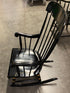 Antique Nichols & Stone Co John's Hopkins Wooden Graduation Chair