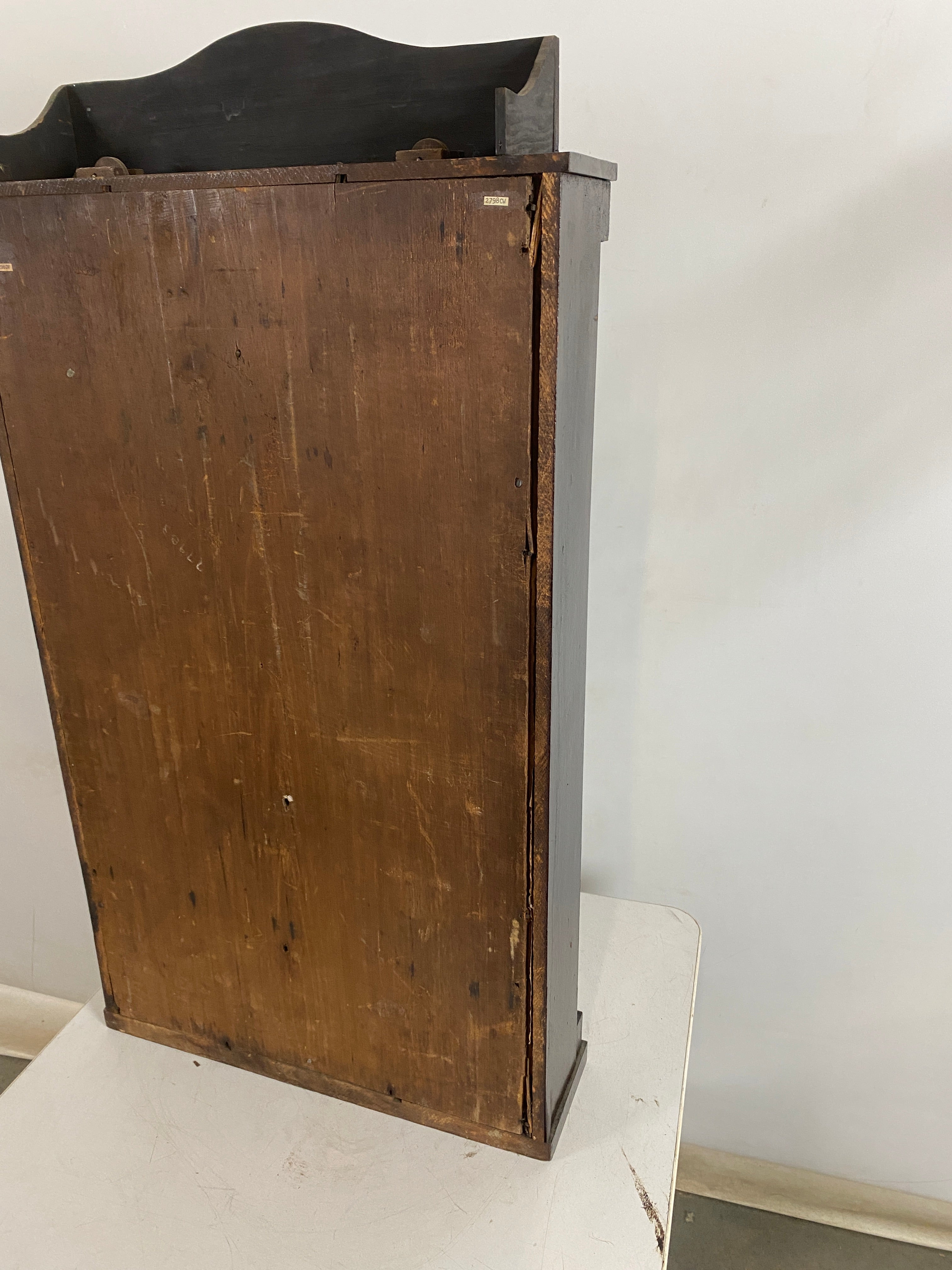 Antique Riley Whiting Column Clock *Cracked Glass*