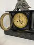 Antique Sessions Victorian Mantel Column Parlor Clock