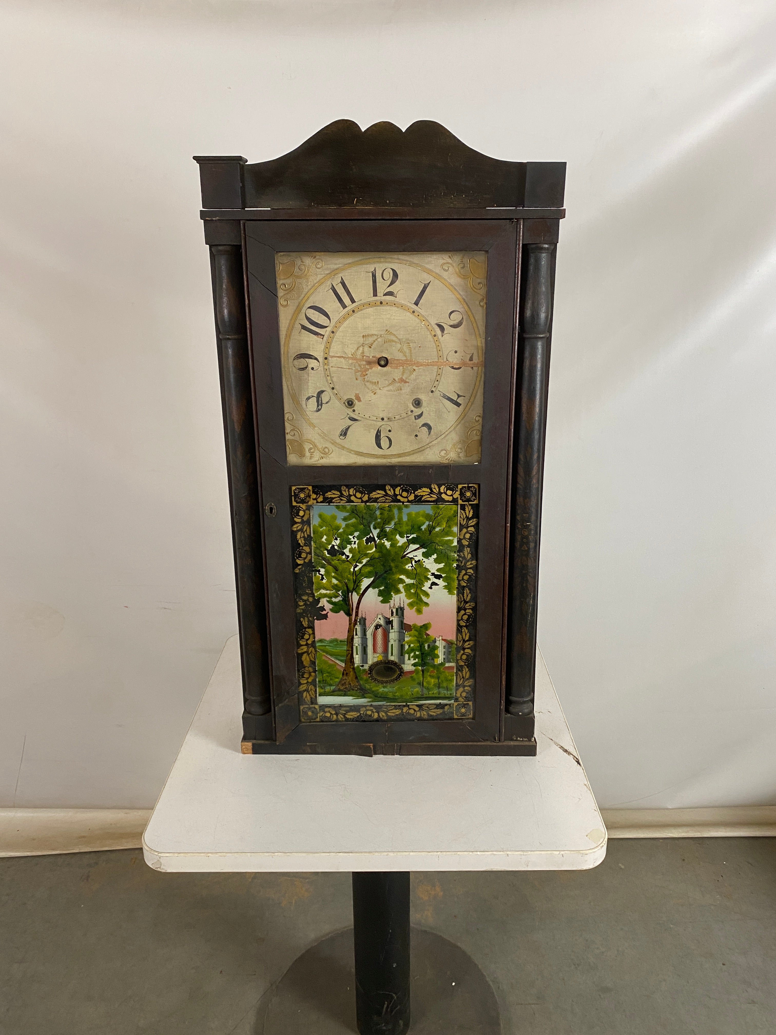 Antique Seth Thomas, Eli Terry Patent Column Mantel Clock
