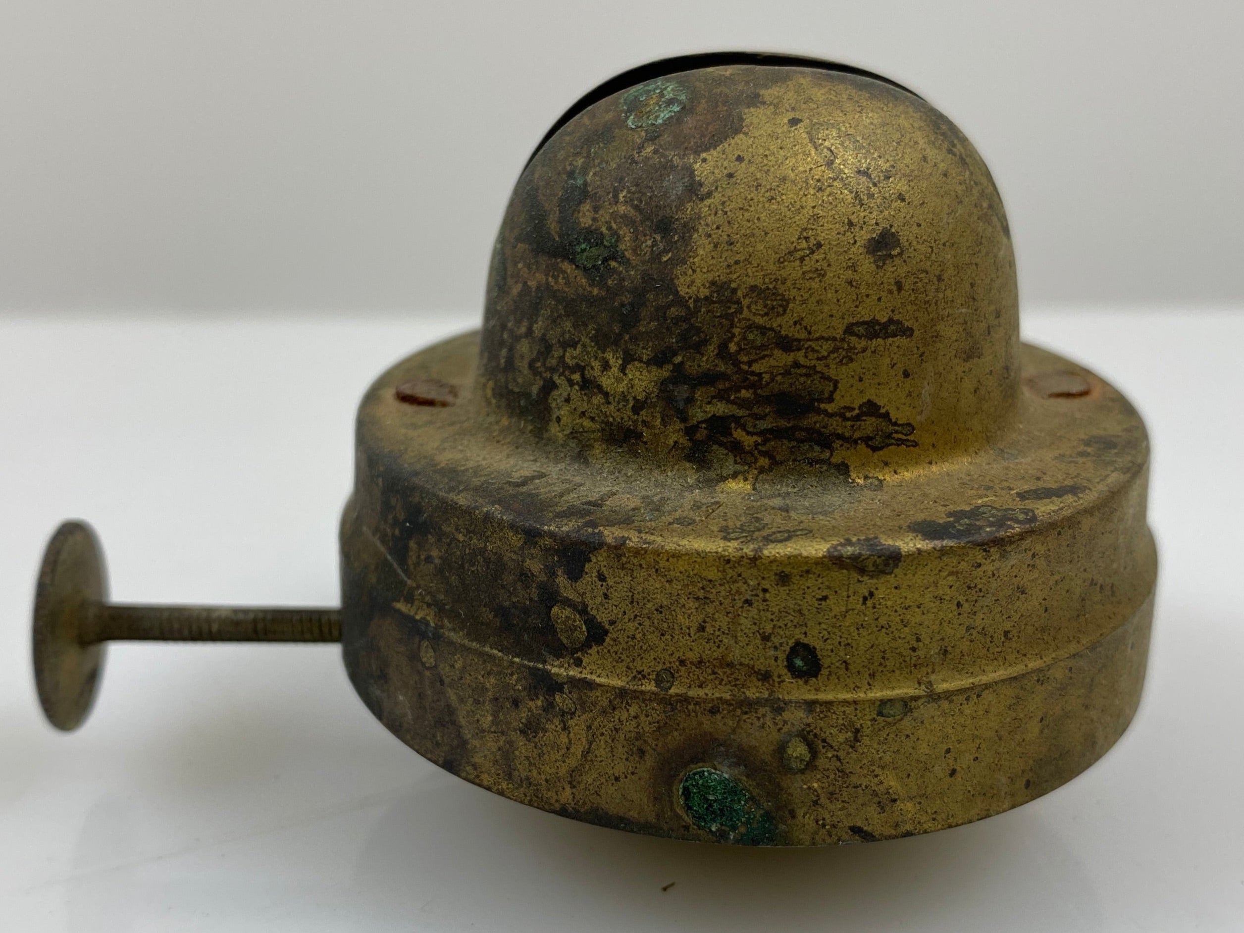 Antique Steel Mantle Toledo Ohio Lamp Burner #3