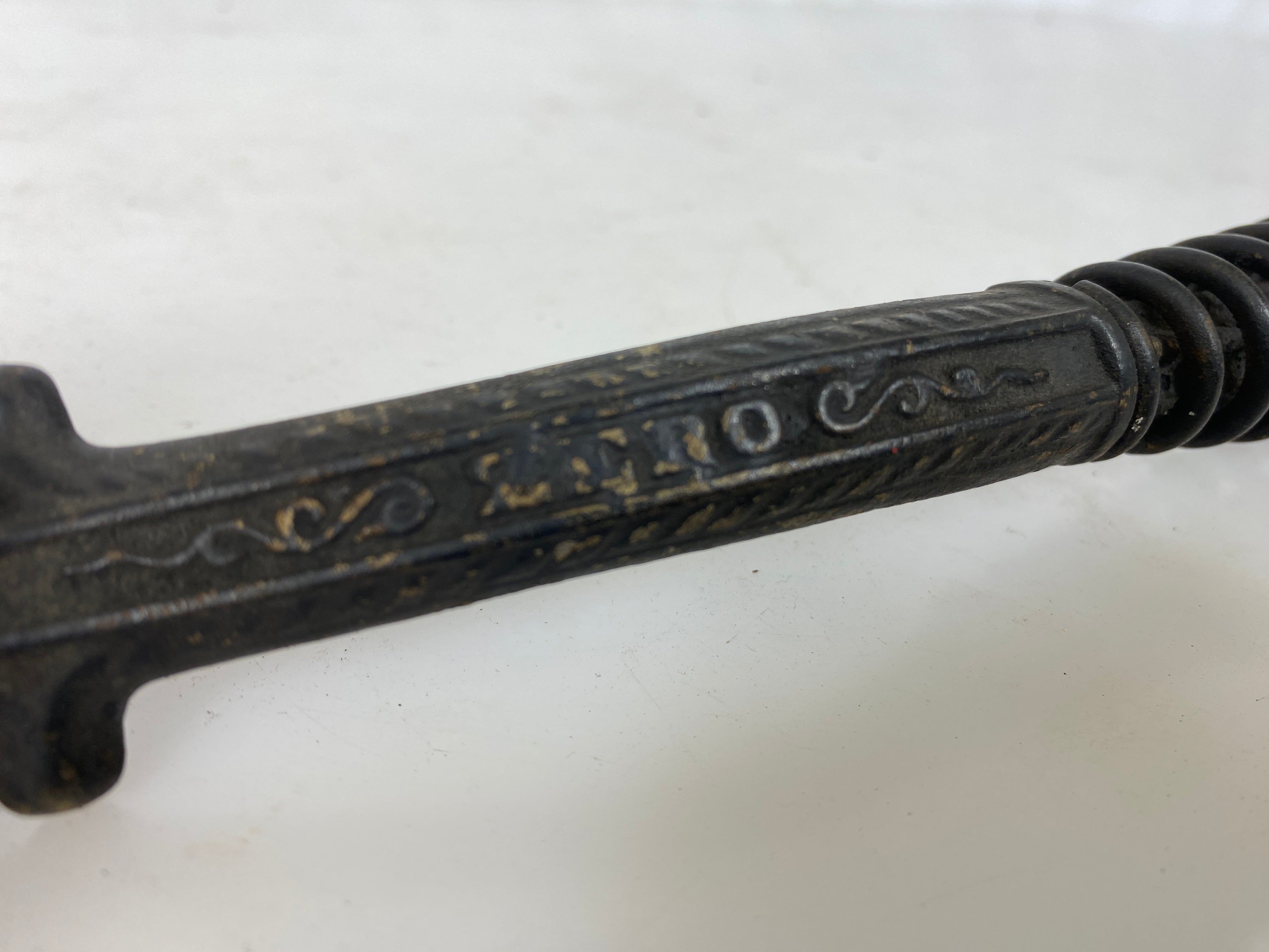 Antique Steel Stove Lid Lifter #10