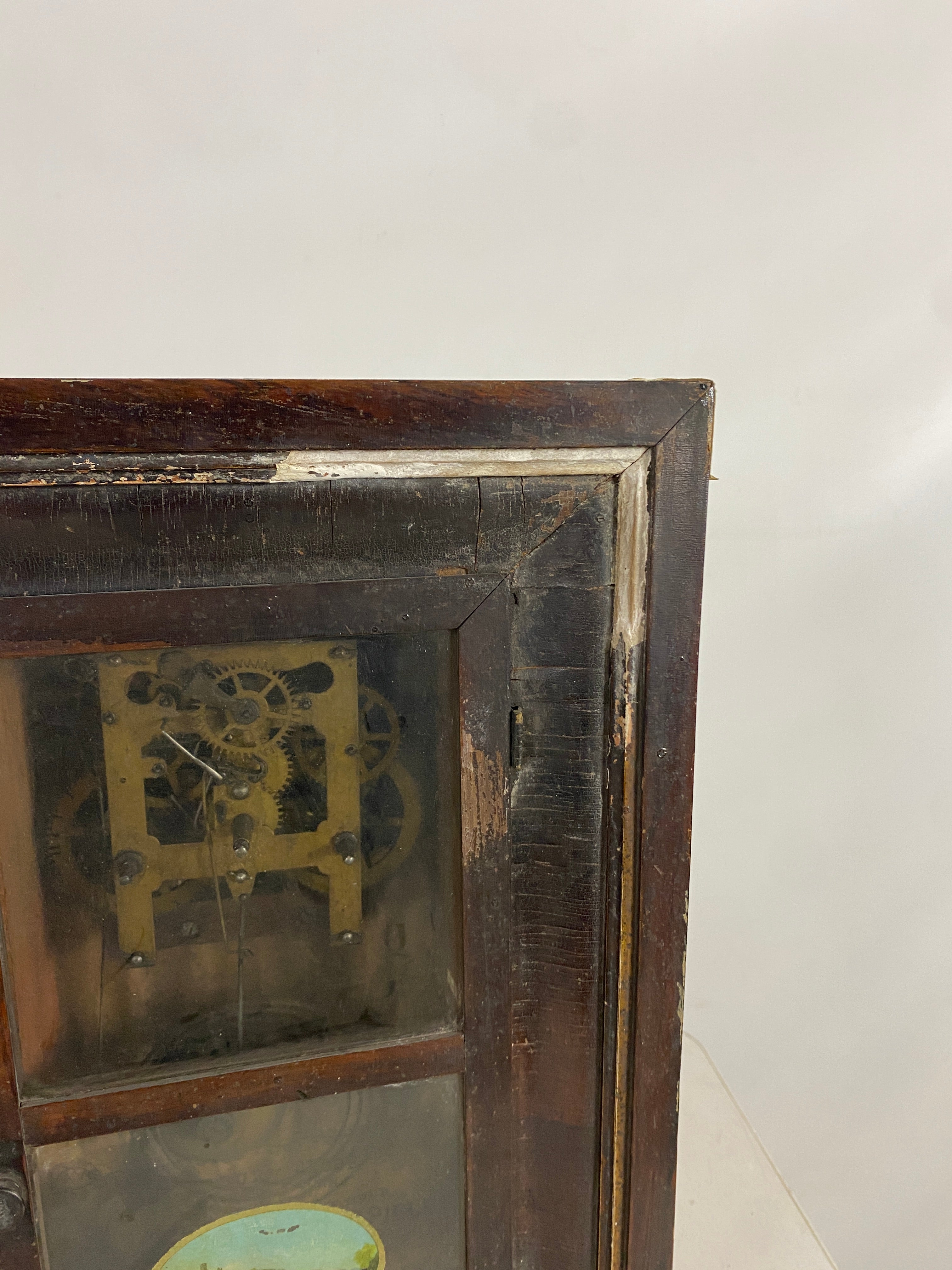 Antique Waterbury Small Clock with Missing Face
