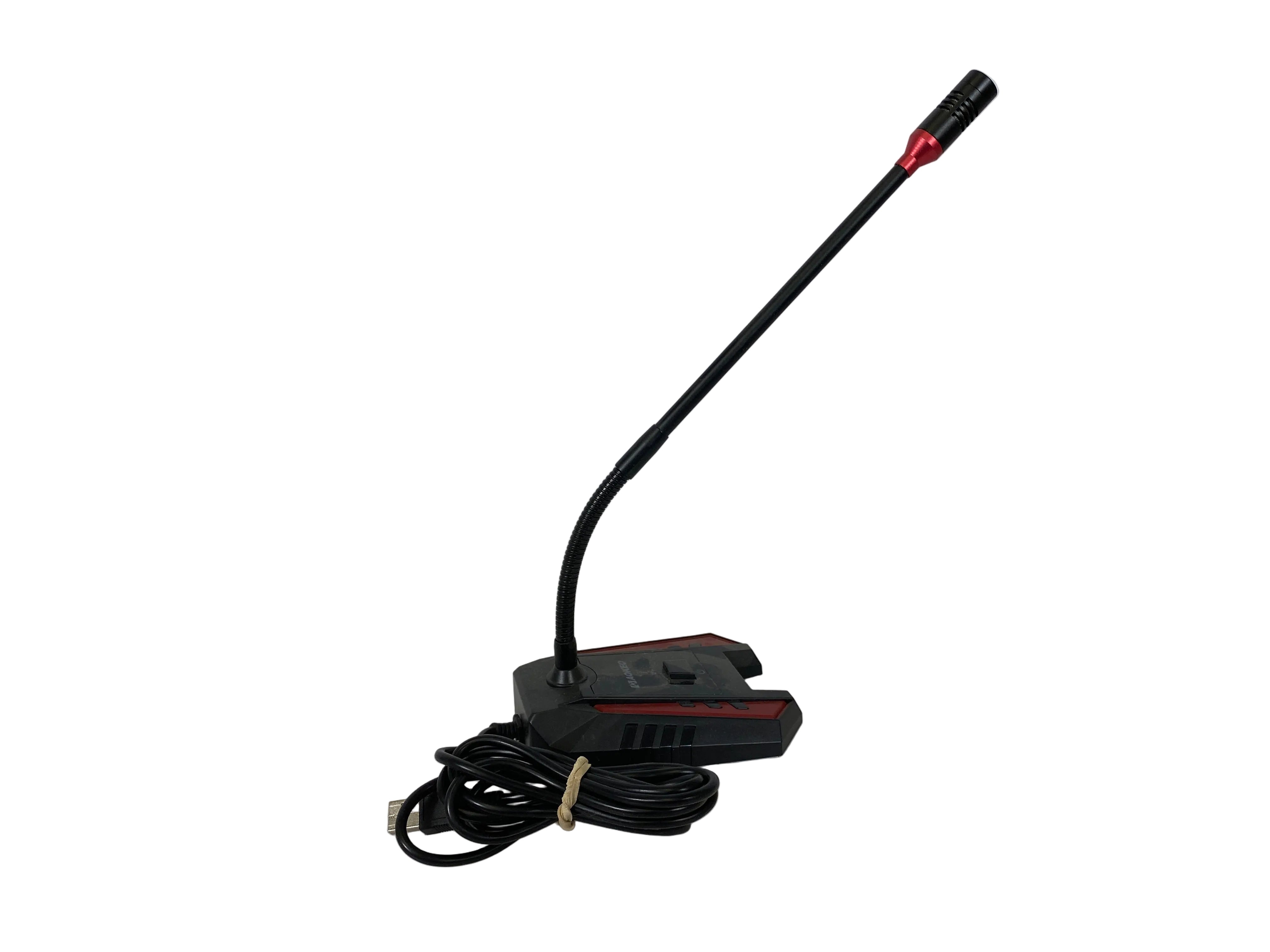 Aokeo USB Desktop Microphone Red & Black