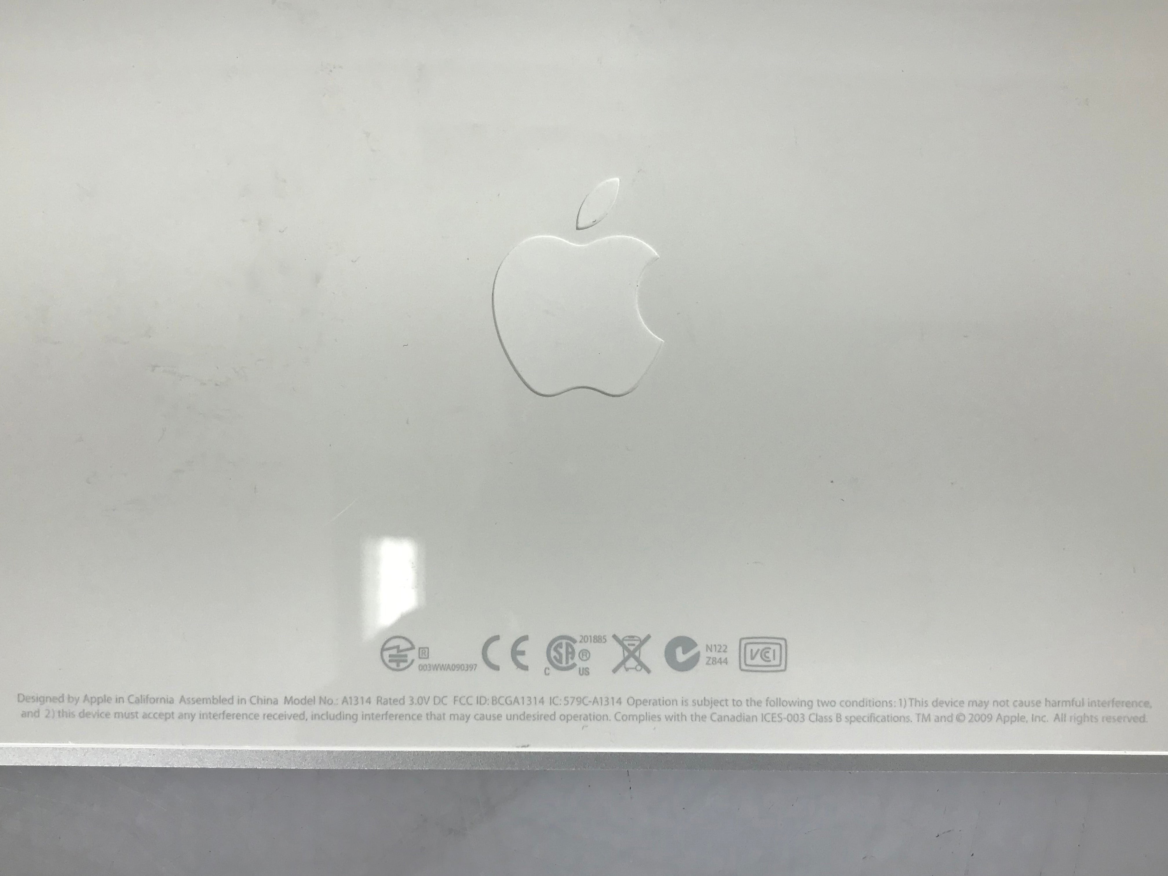 Apple A1314 Silver Wireless Keyboard