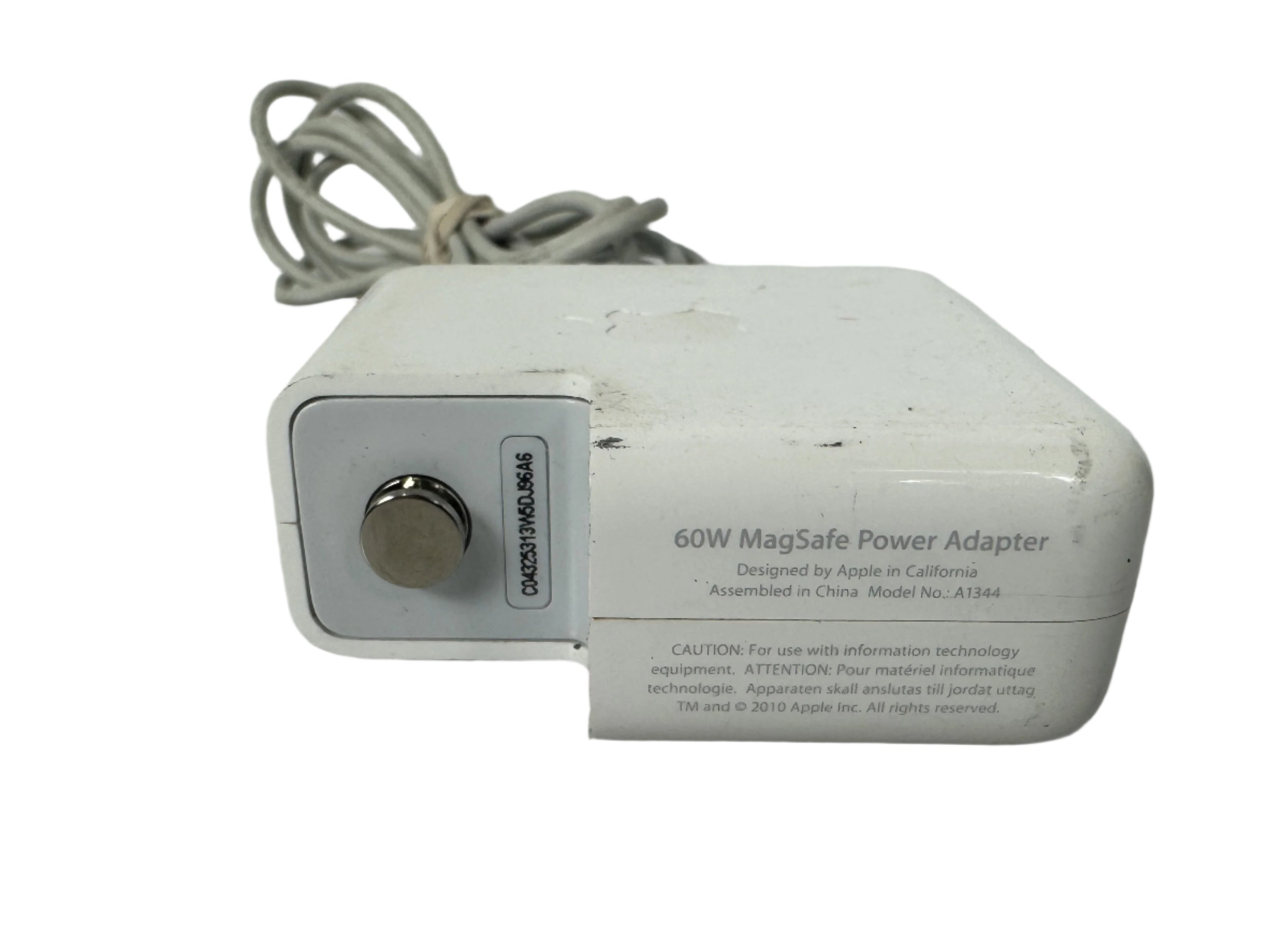 Apple A1344 60W MagSafe Power Adapter *No Duckhead Adapter*