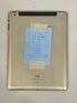 Apple iPad 4th Gen 64GB 9.7" WiFi Only White A1460 *Cracked Back*