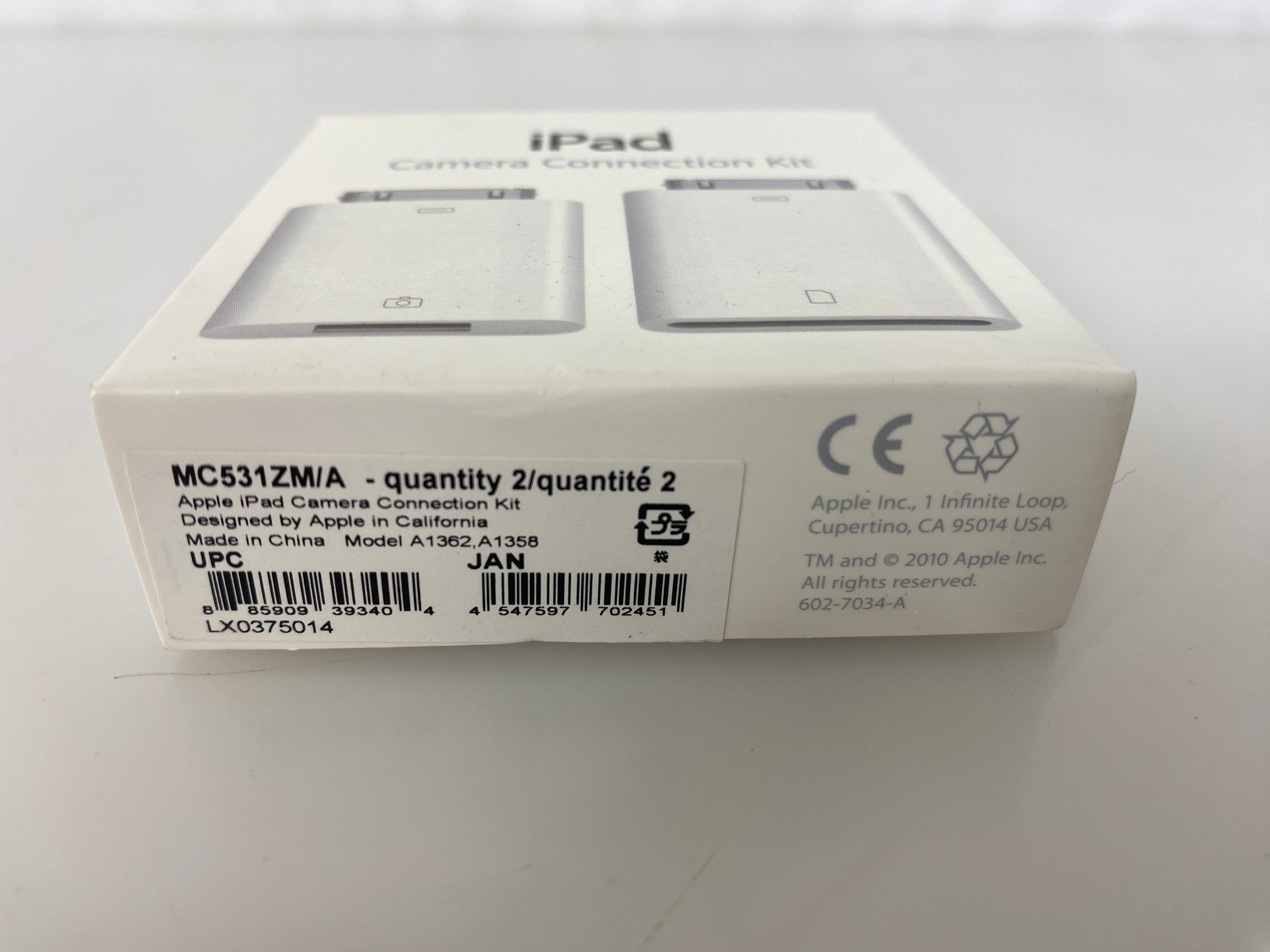 Apple iPad Camera Connection Kit