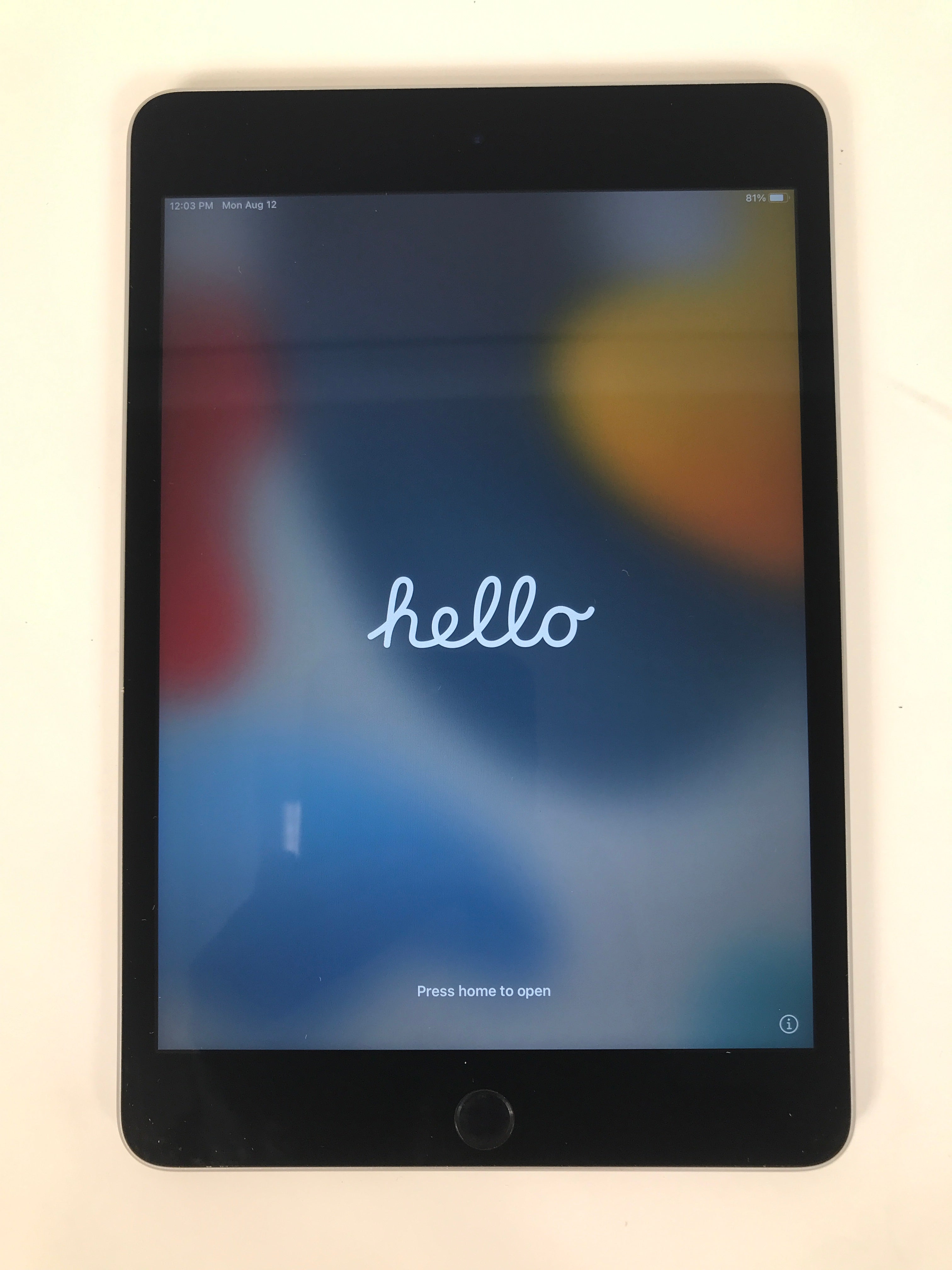 Apple iPad Mini 4 64GB 7.9" Wifi Only Silver A1538