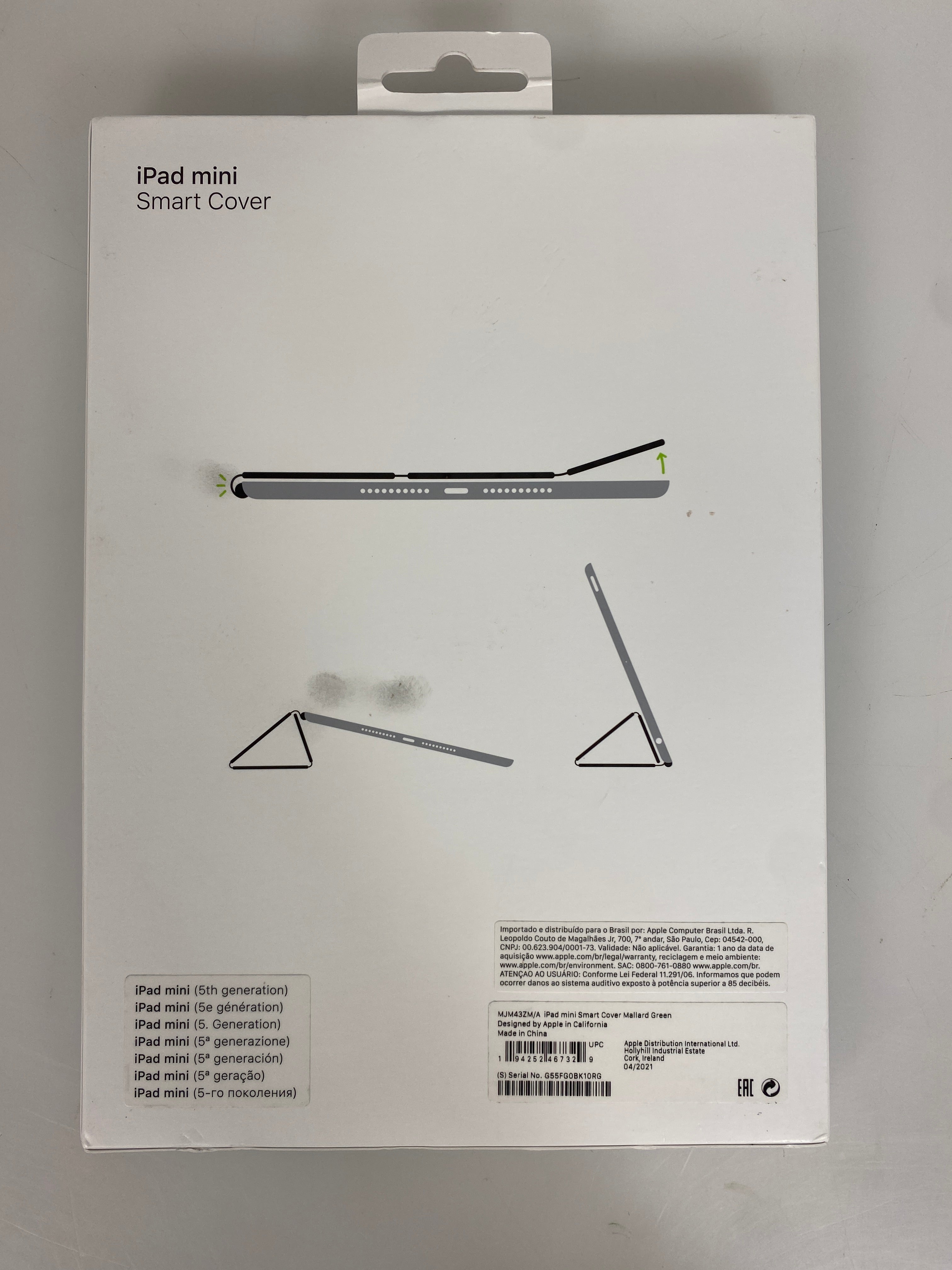 Apple iPad Mini Smart Cover MJM43ZM/A - Mallard Green