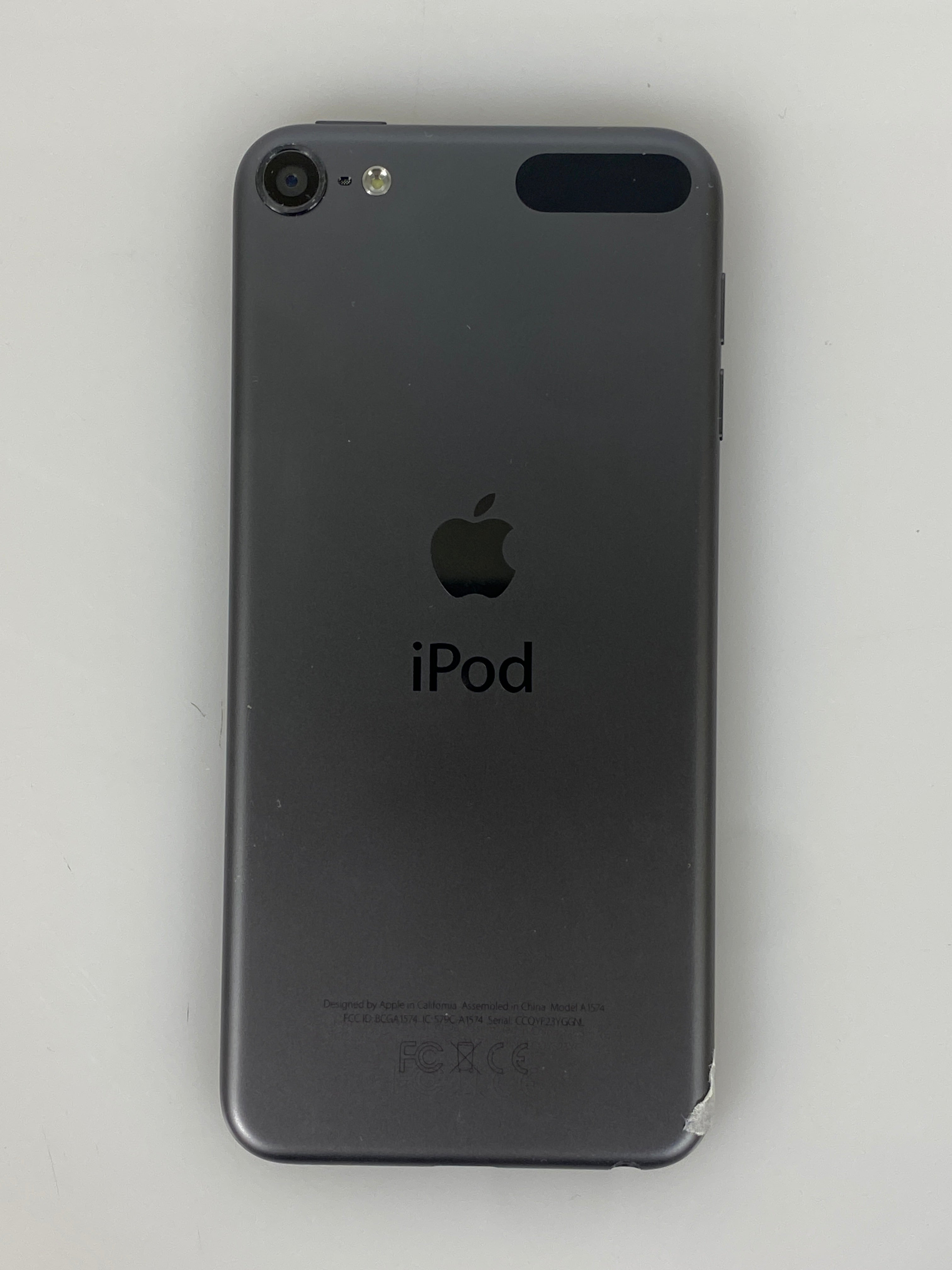 Apple Space Gray iPod Touch 6th Gen 4" 16GB WiFi Only A1574