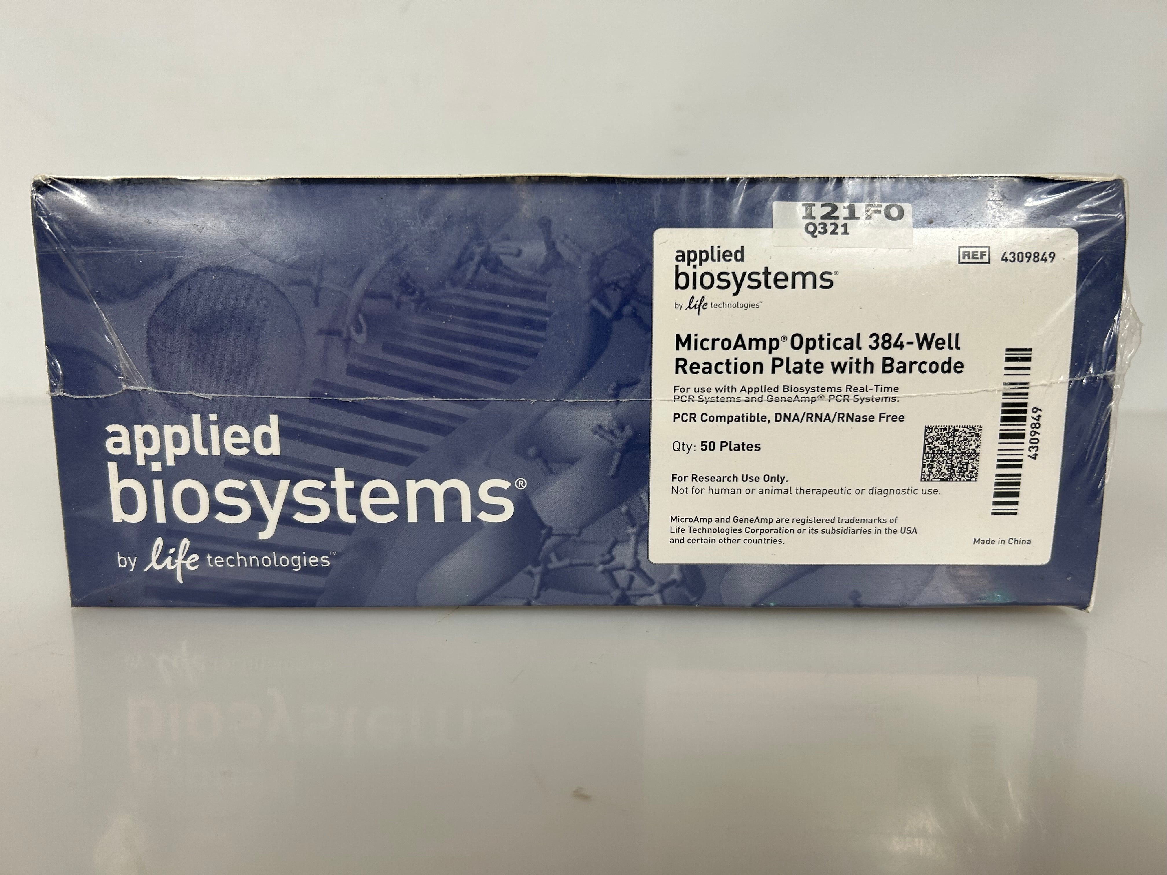 Applied Biosystems Micro Amp Optical 384 Well Reaction Plate (50 Plates)