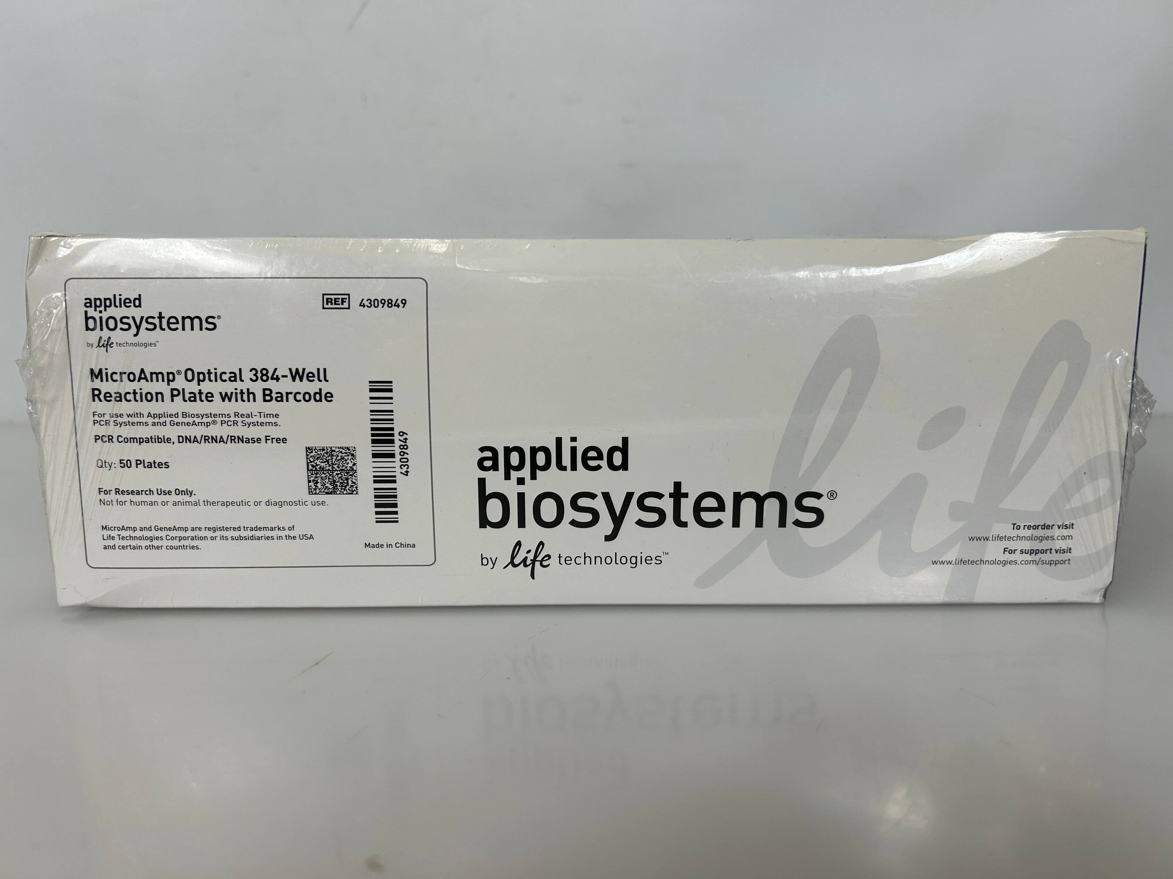 Applied Biosystems Micro Amp Optical 384 Well Reaction Plate (50 Plates)