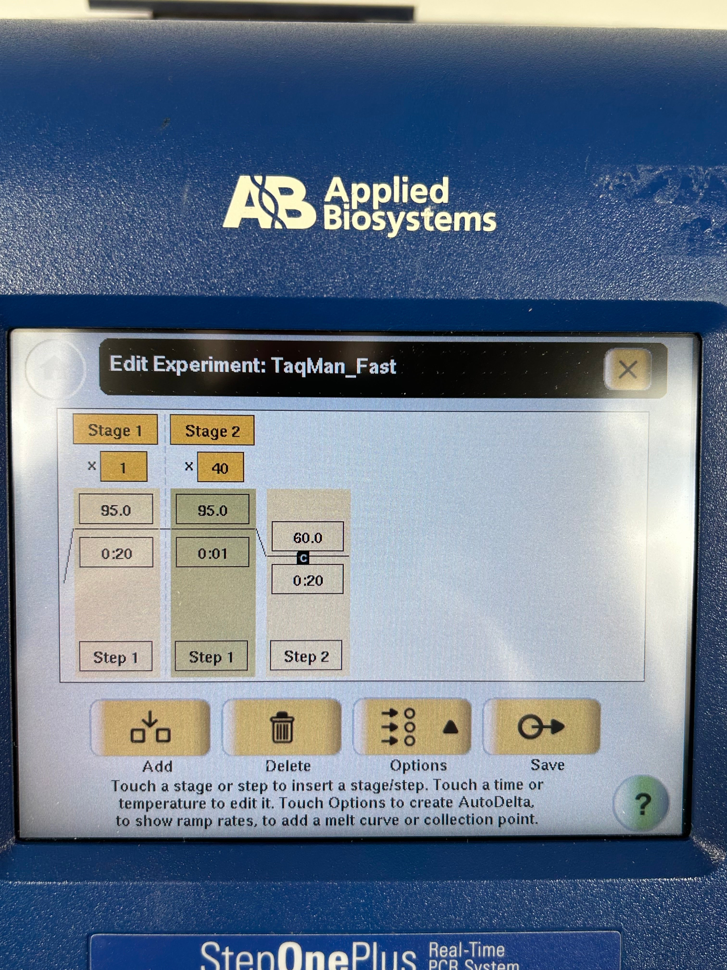 Applied Biosystems Step OnePlus 96 Well Real-Time PCR System