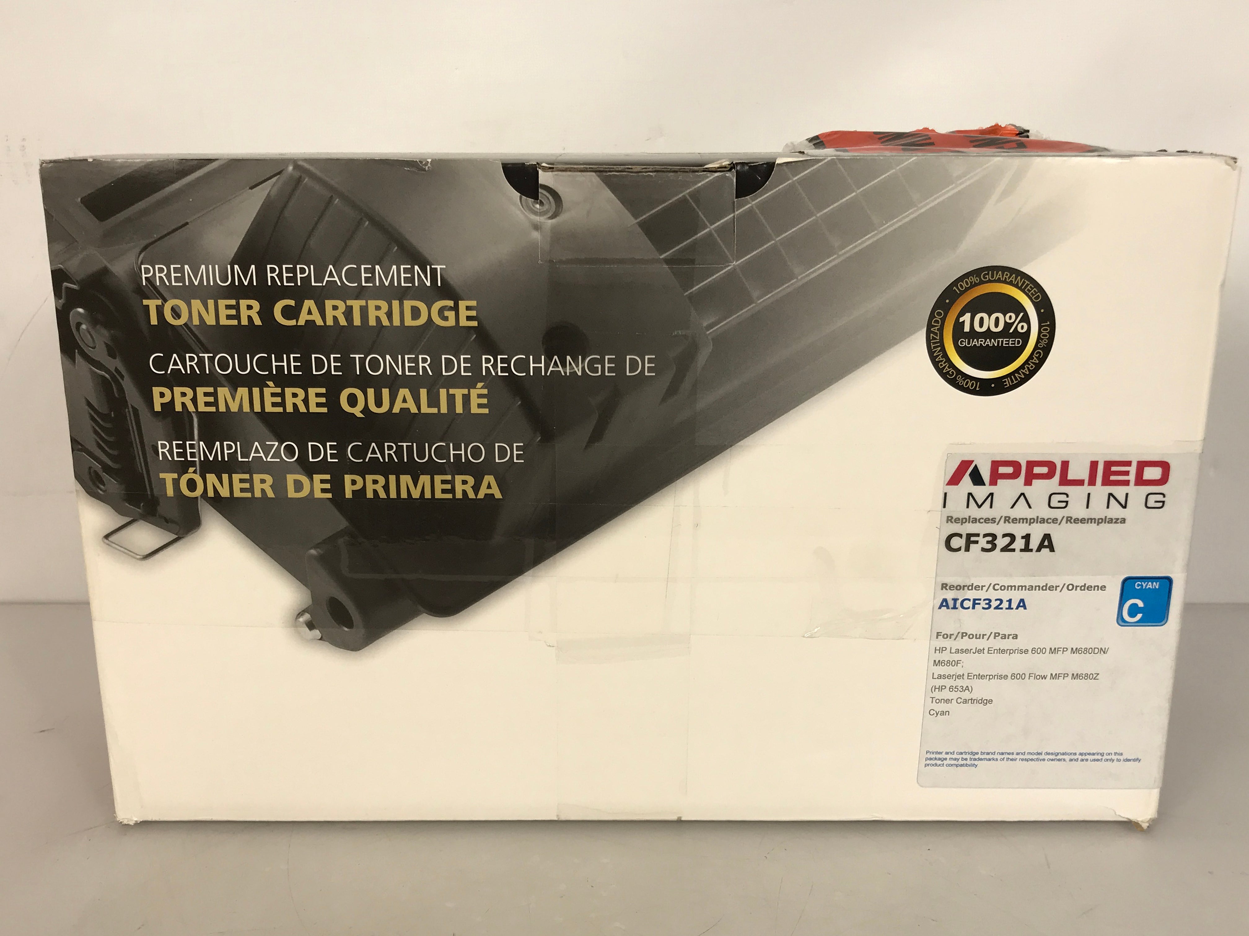 Applied Imaging AICF321A Replacement For CF321A Cyan Toner Cartridge