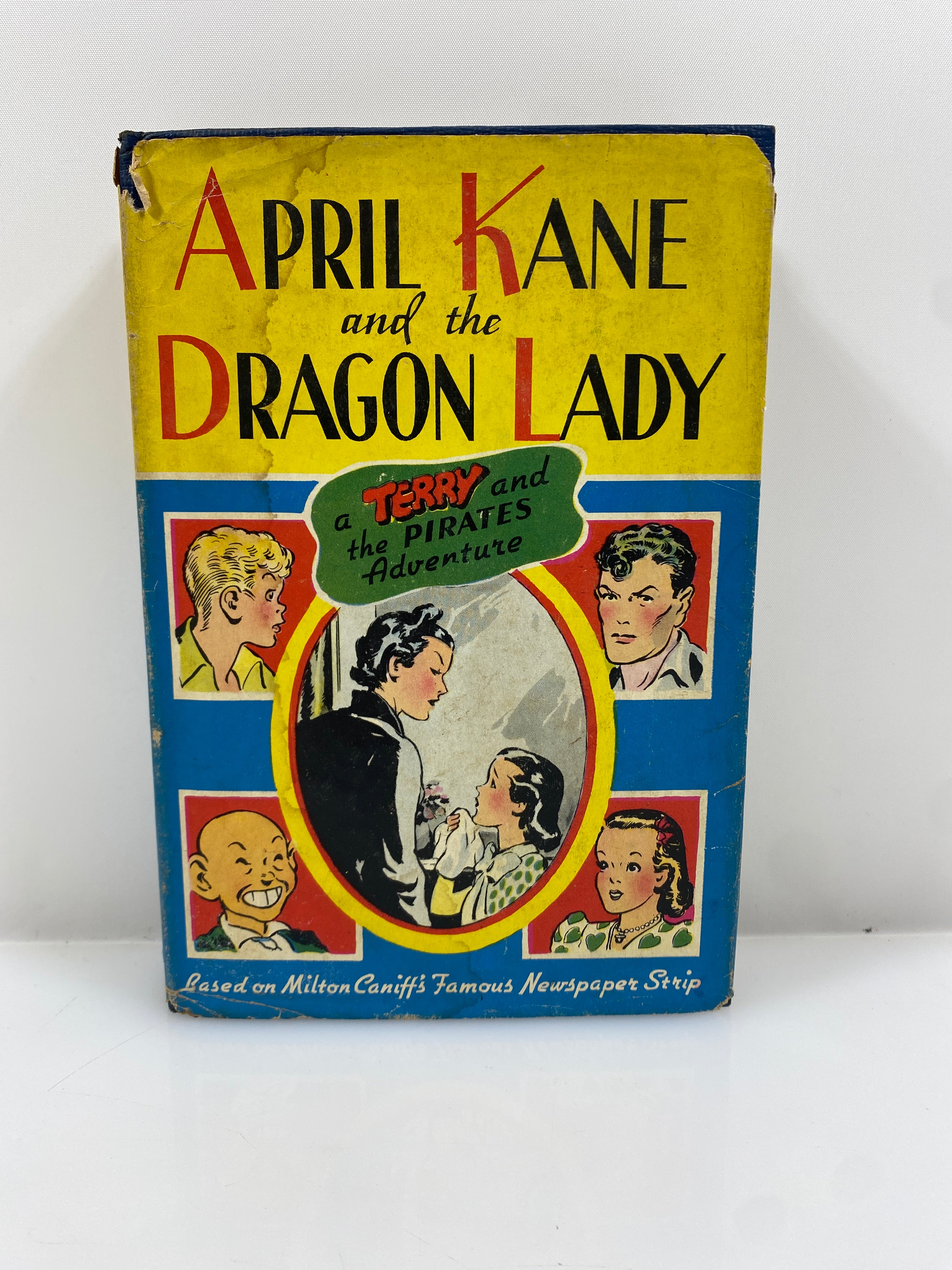 April Kane and the Dragon Lady by Caniff 1942 HCDJ
