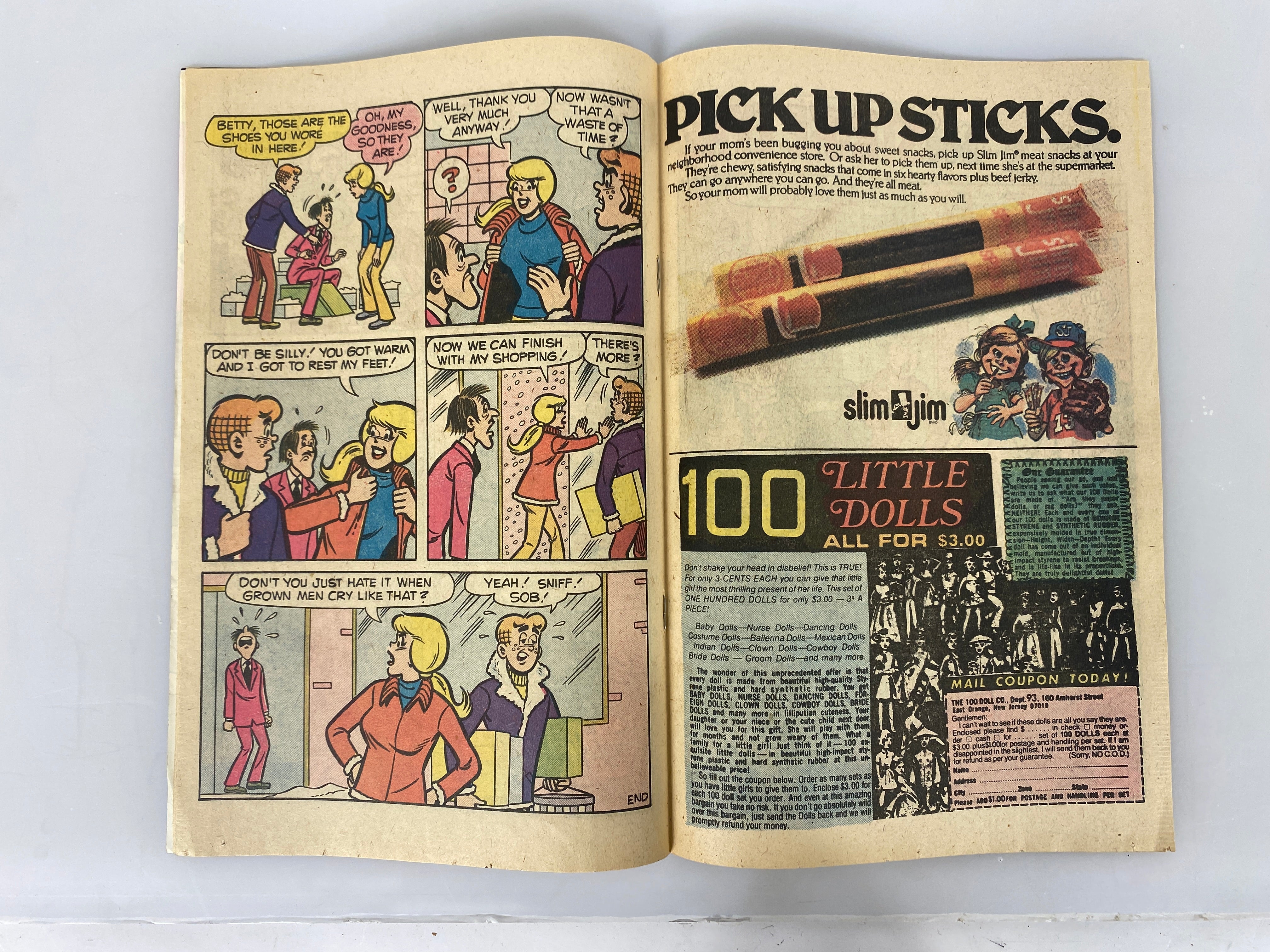 Archie Comic Betty and Me Lot of 3 1979