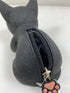 Archie McPhee Black and White Cat Coin Purse