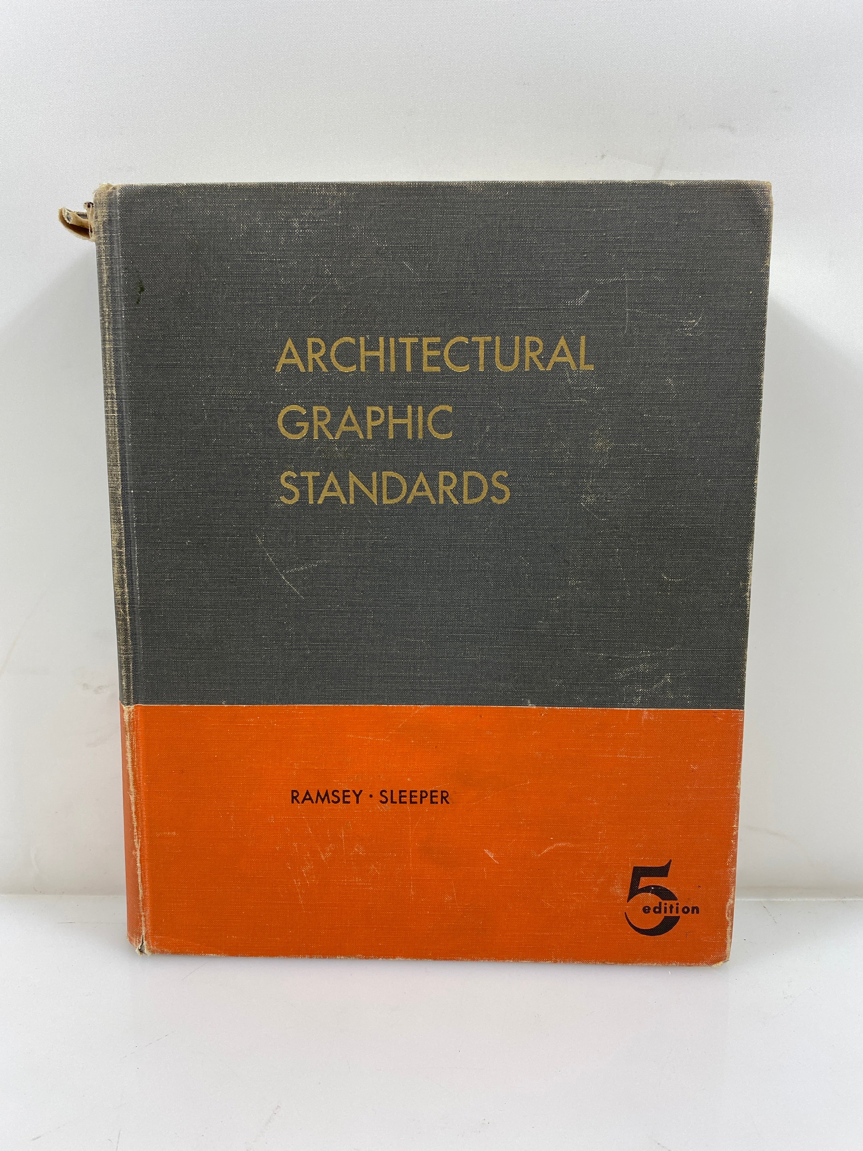 Architectural Graphic Standards by Ramsey & Sleeper 1959 5th Ed. HC