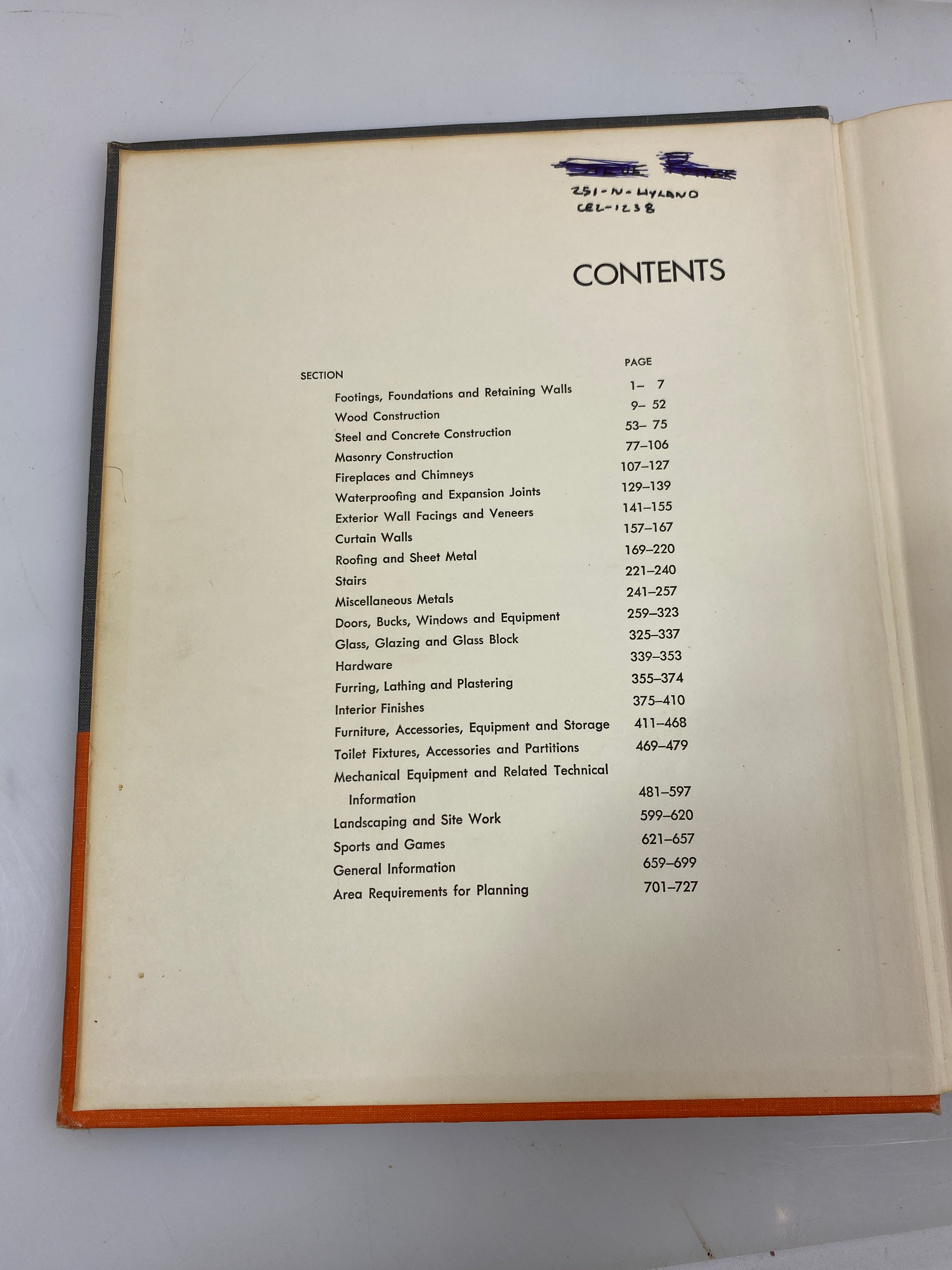 Architectural Graphic Standards by Ramsey & Sleeper 1959 5th Ed. HC