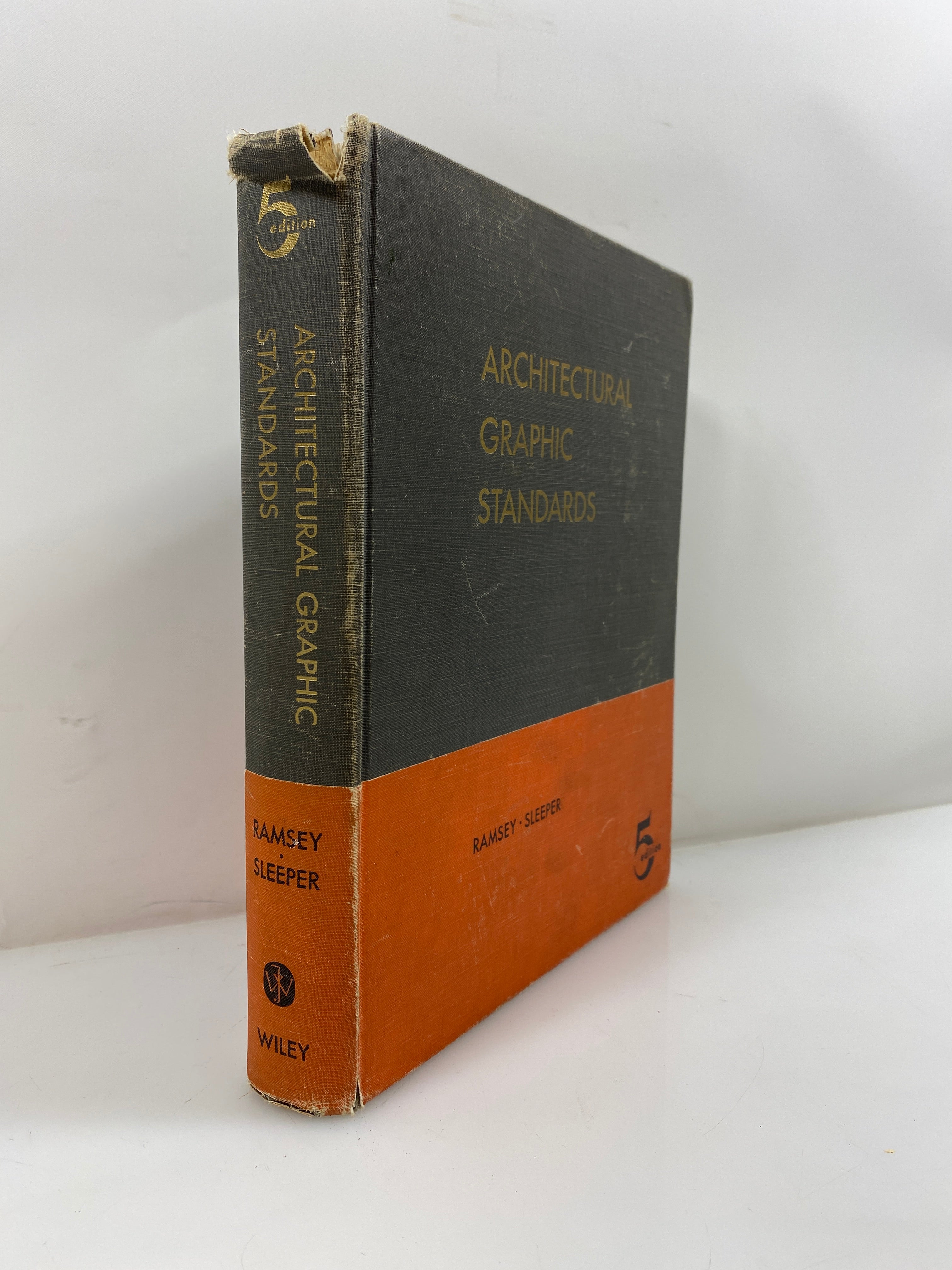 Architectural Graphic Standards by Ramsey & Sleeper 1959 5th Ed. HC