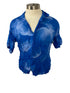 Armani Exchange Blue Button-up T-Shirt Men's Size XS
