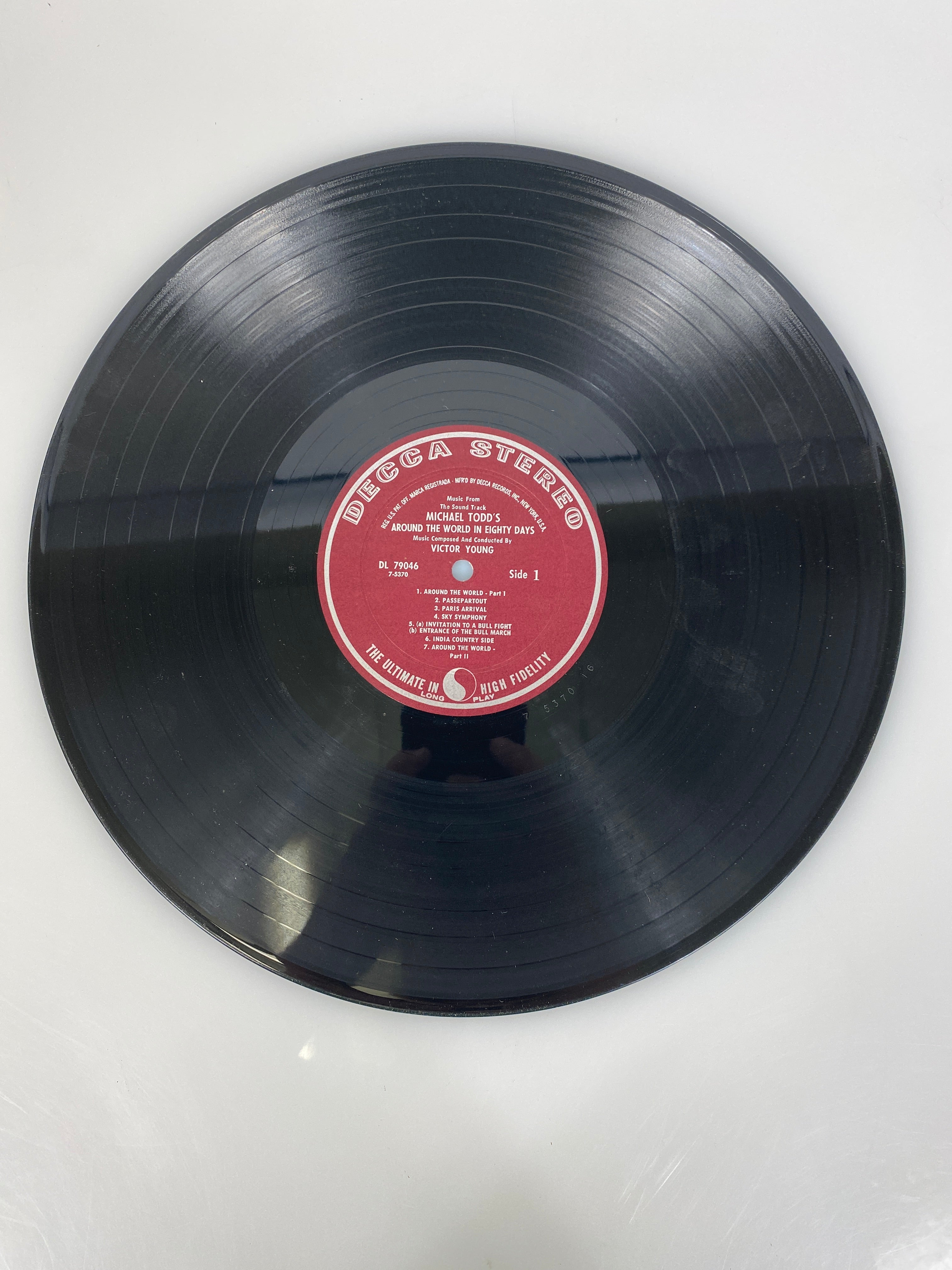 Around the World in 80 Days Vinyl Record Decca Stereo