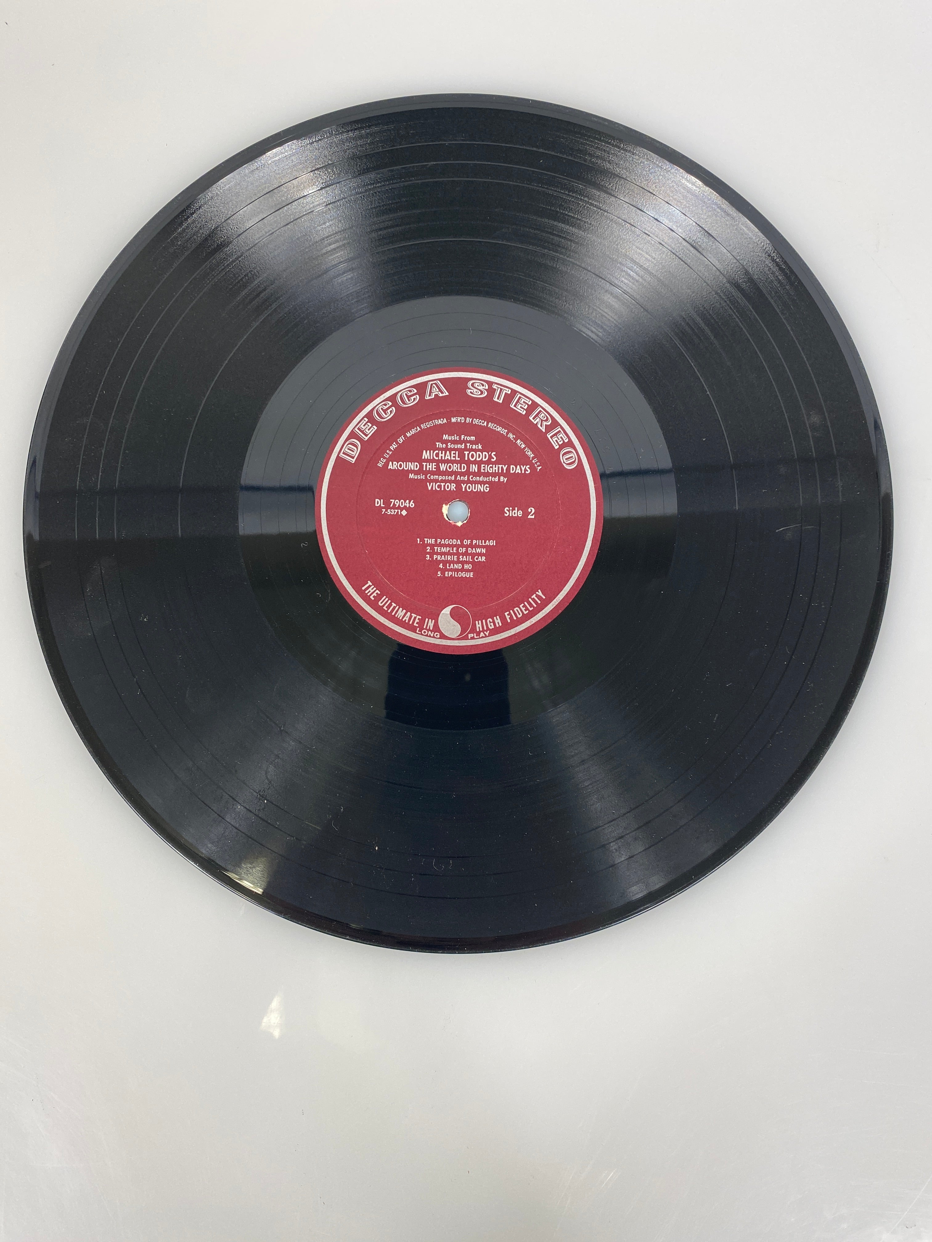 Around the World in 80 Days Vinyl Record Decca Stereo