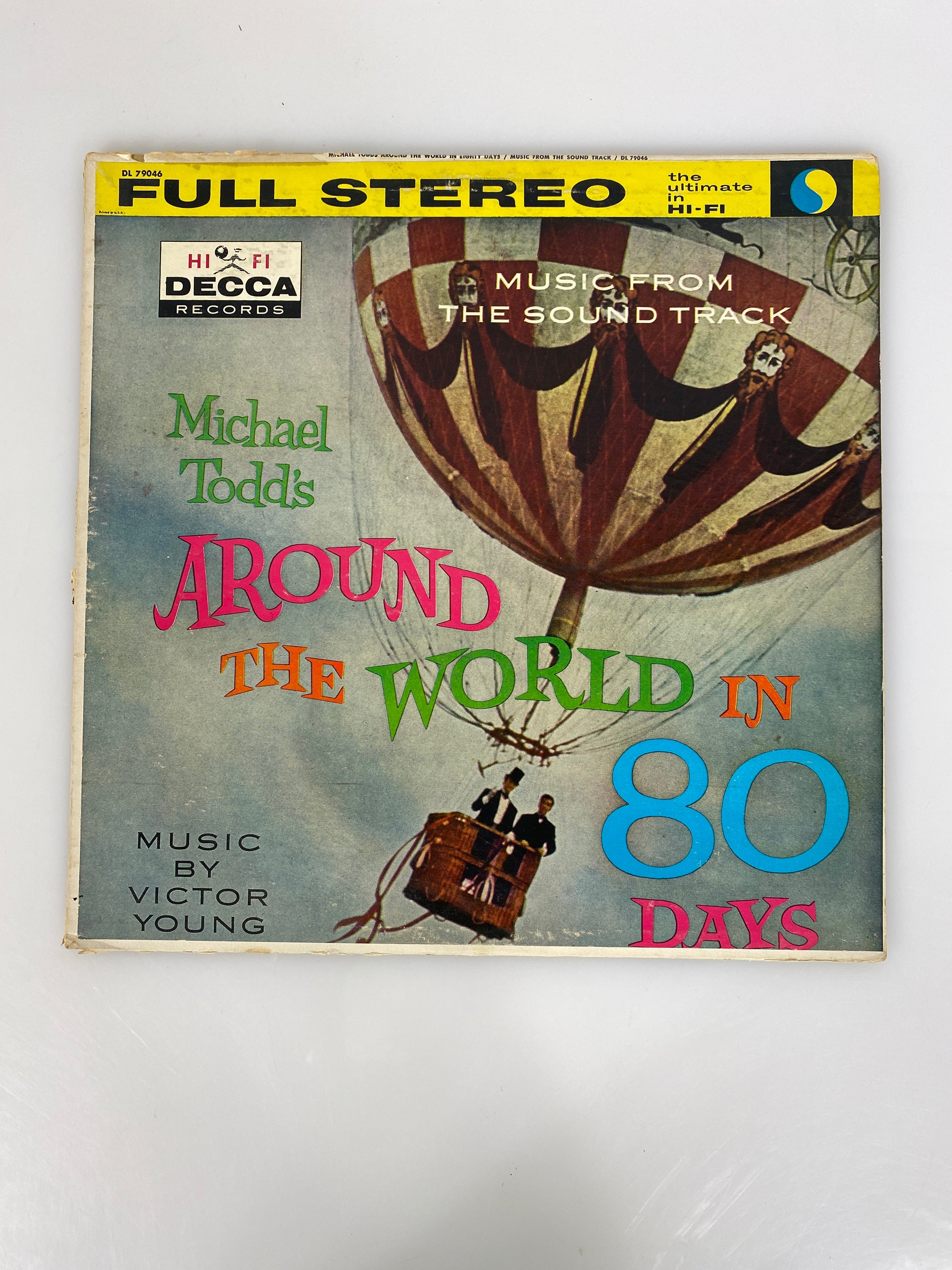 Around the World in 80 Days Vinyl Record Decca Stereo