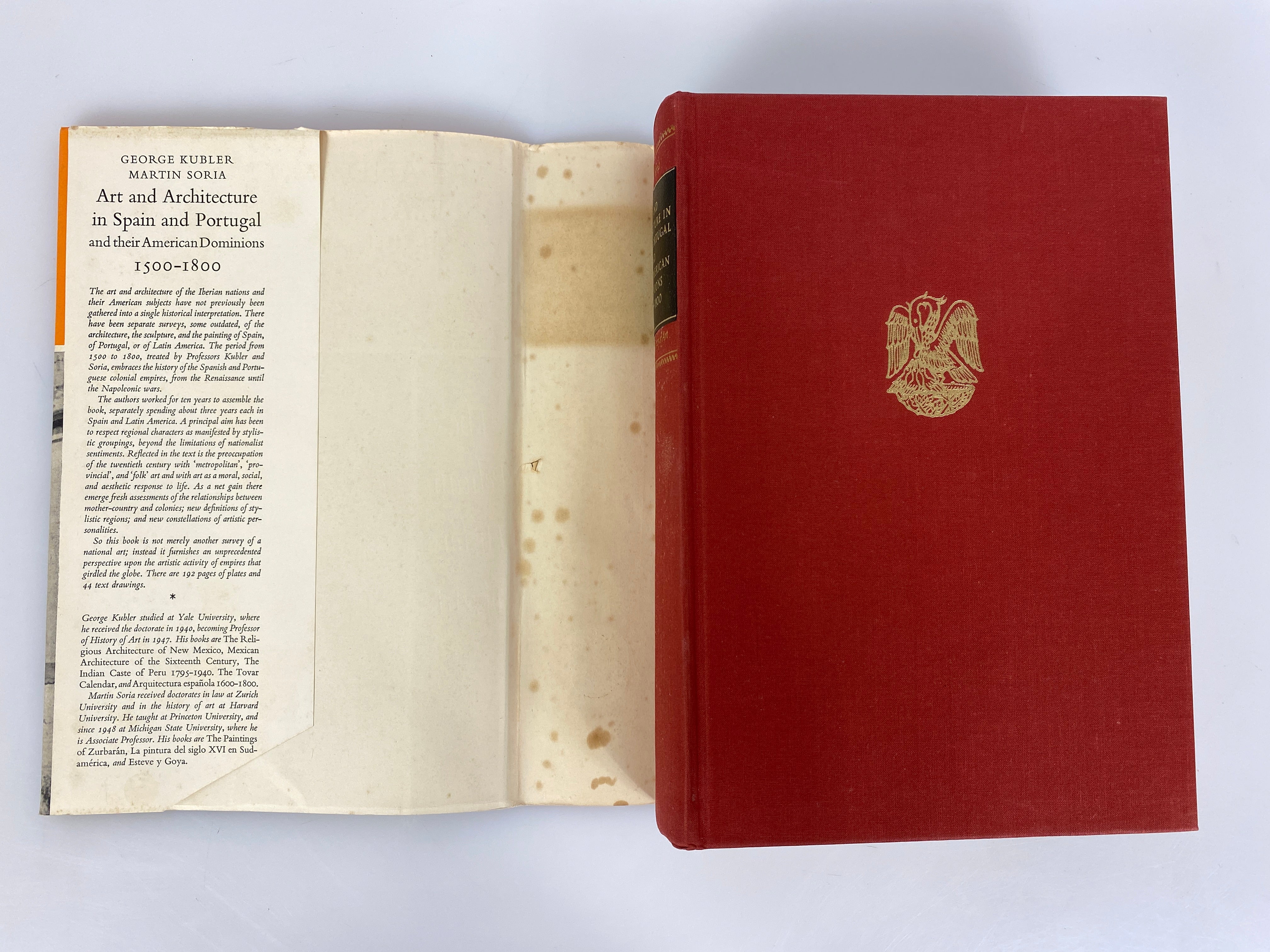 Art & Architecture in Spain & Portugal Kubler/Soria 1959 1st Ed HC DJ Slipcase