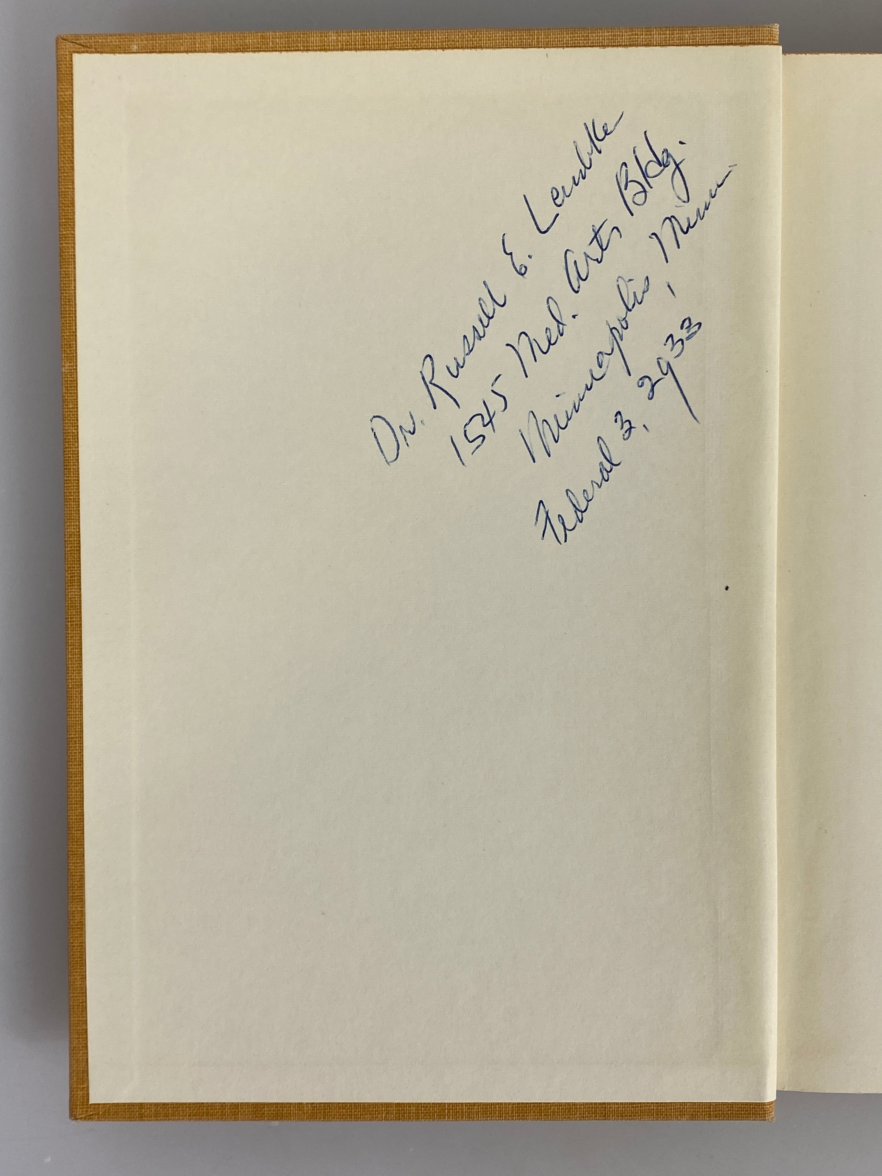 As Between Brothers by Richard Solberg 1957 Signed HC Lutheran World Federation