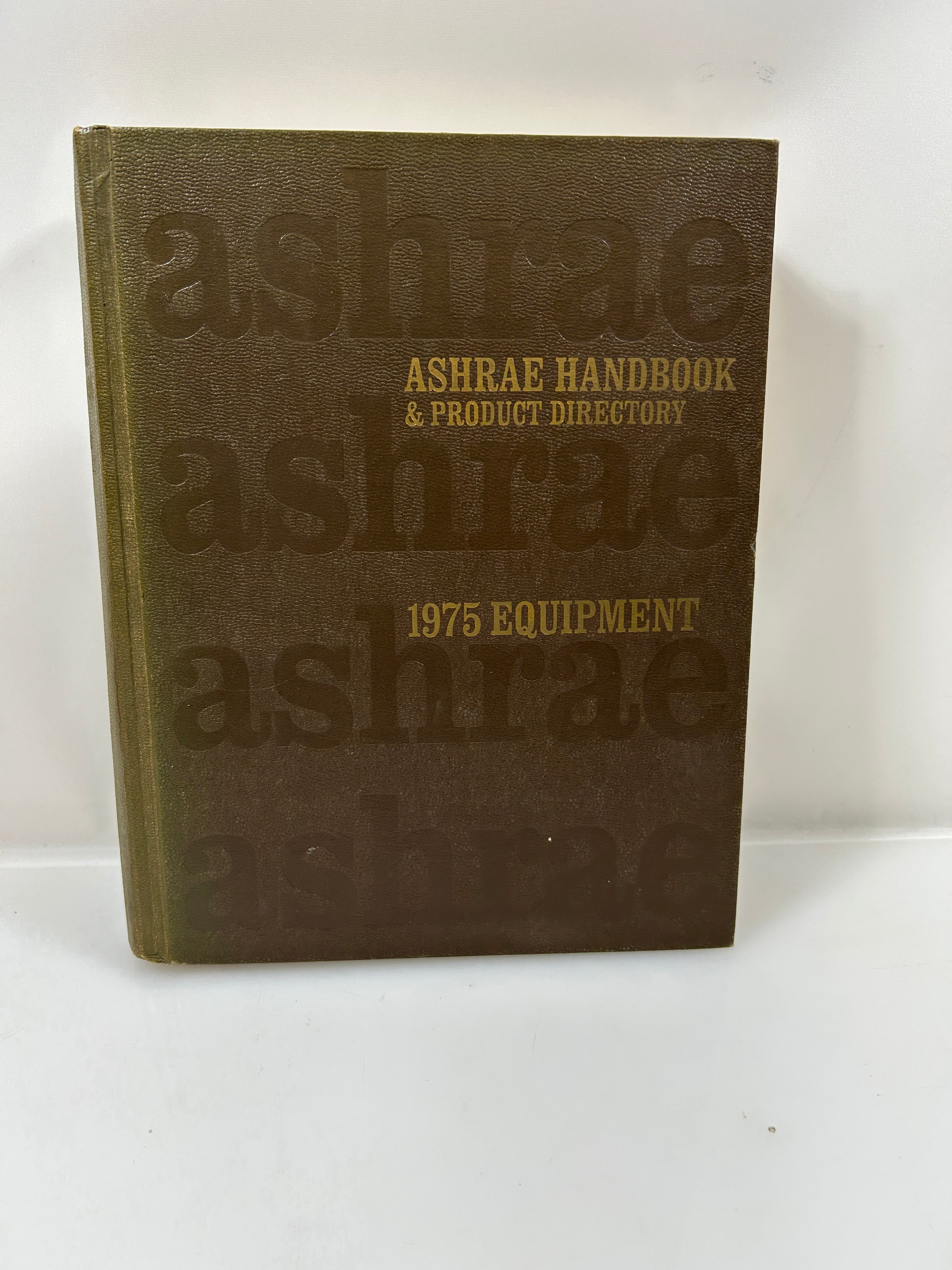 ASHRAE Handbook & Product Directory 1975 Equipment HVAC Vintage HC