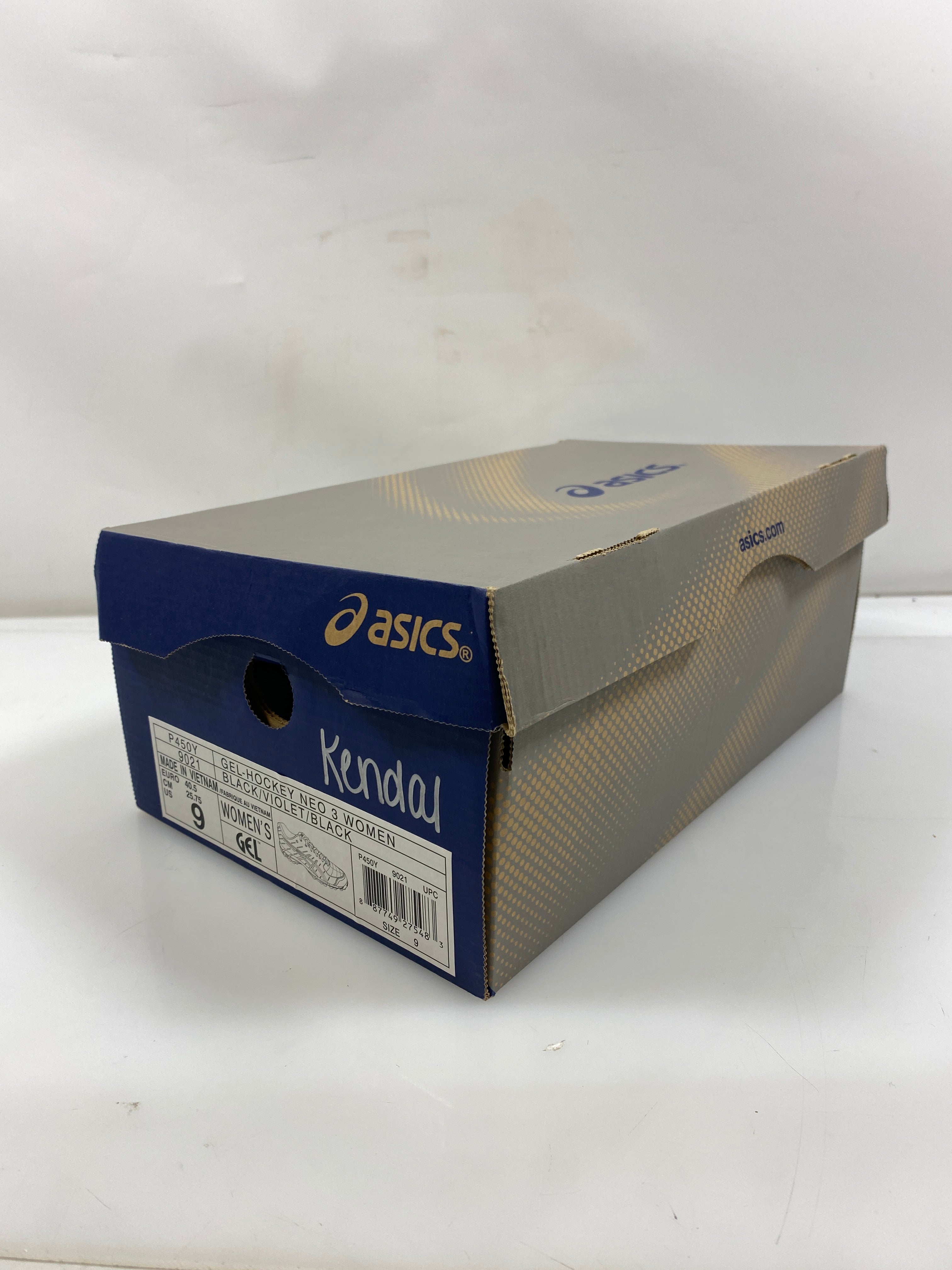 ASICS Black and Violet Gel-hockey Neo 3 Field Hockey Shoes Women's Size 9 *New*