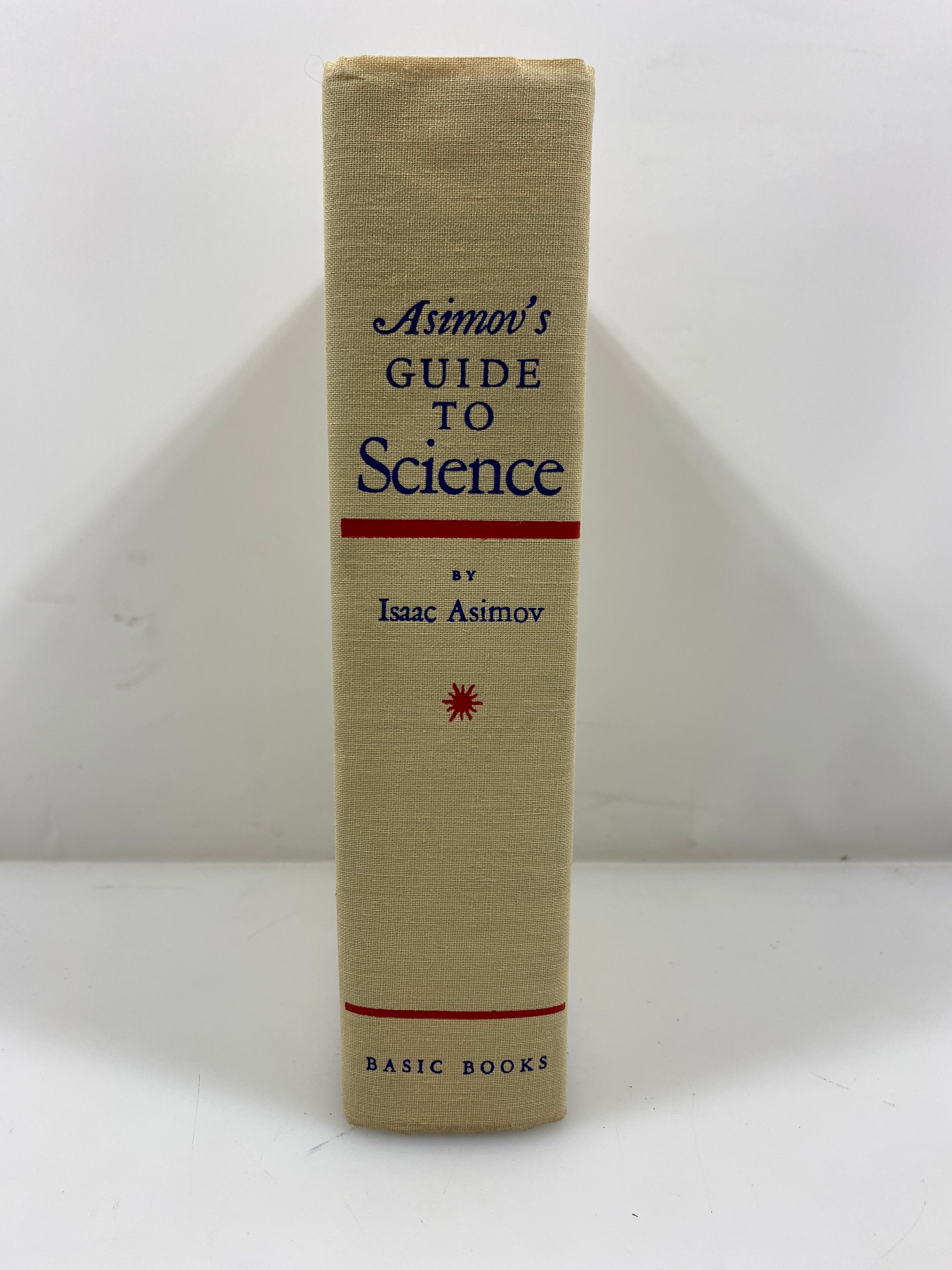 Asimov's Guide to Science by Asimov 1972 HC