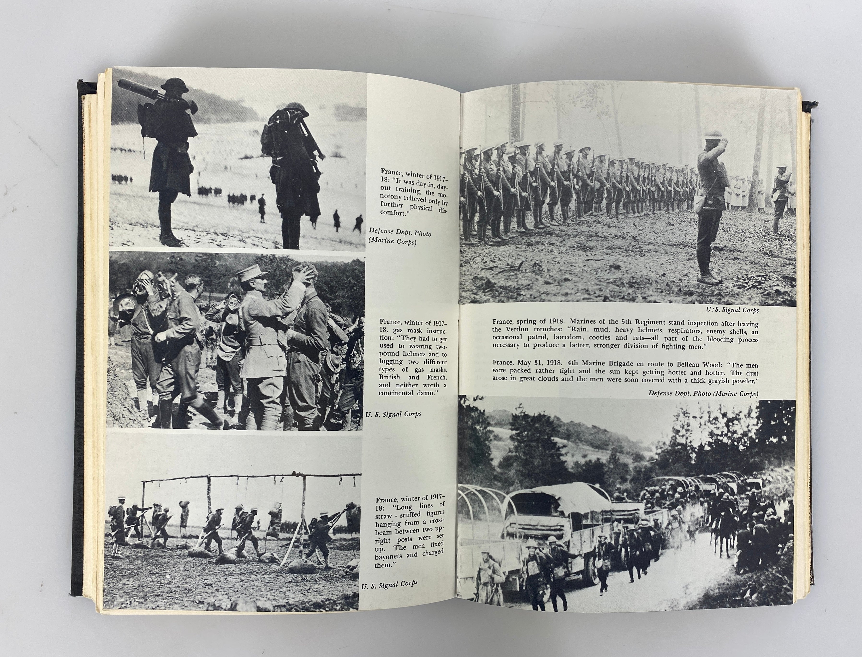 At Belleau Wood by Robert Asprey 1965 Ex-Library HC