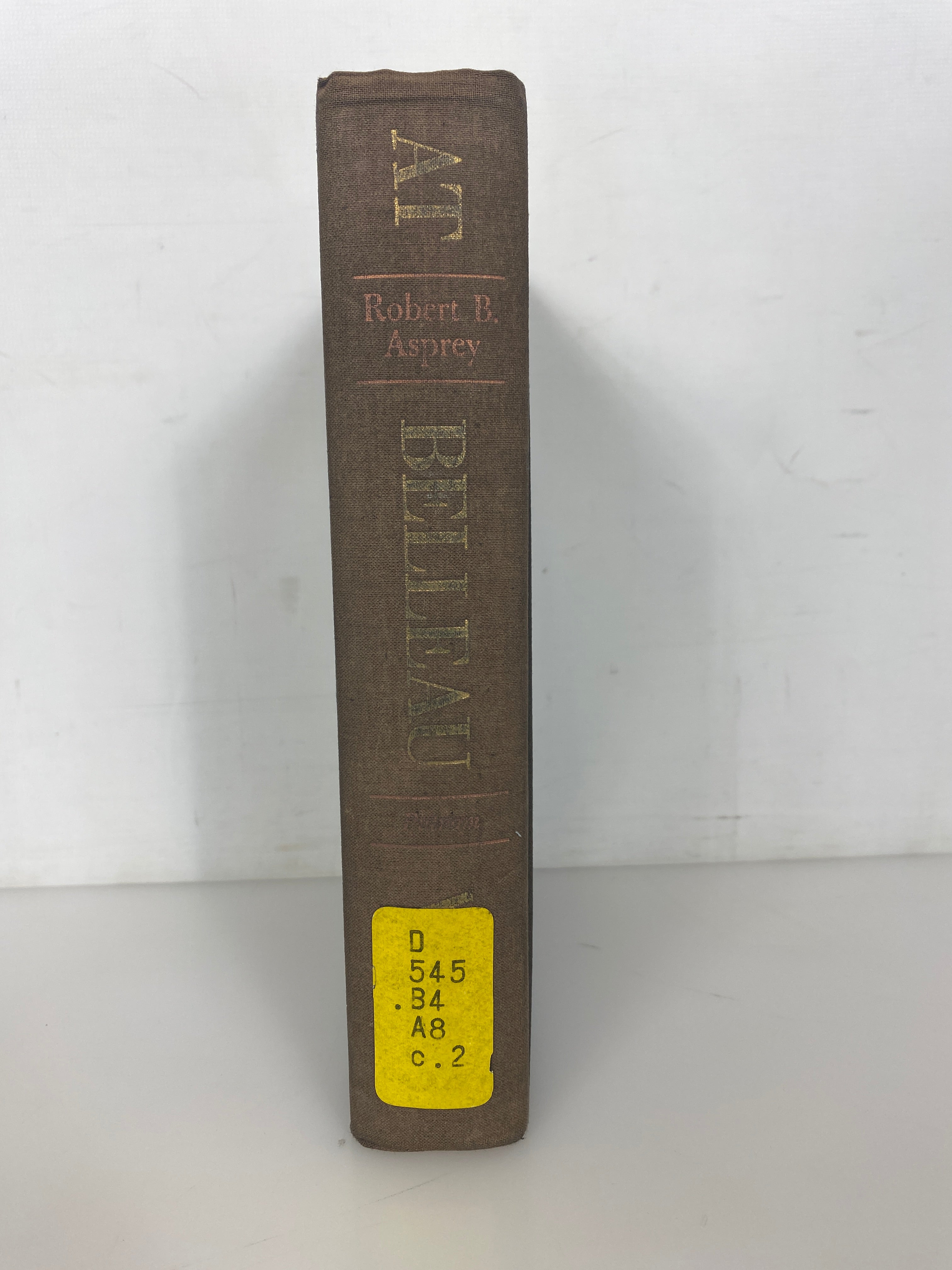 At Belleau Wood by Robert Asprey 1965 Ex-Library HC